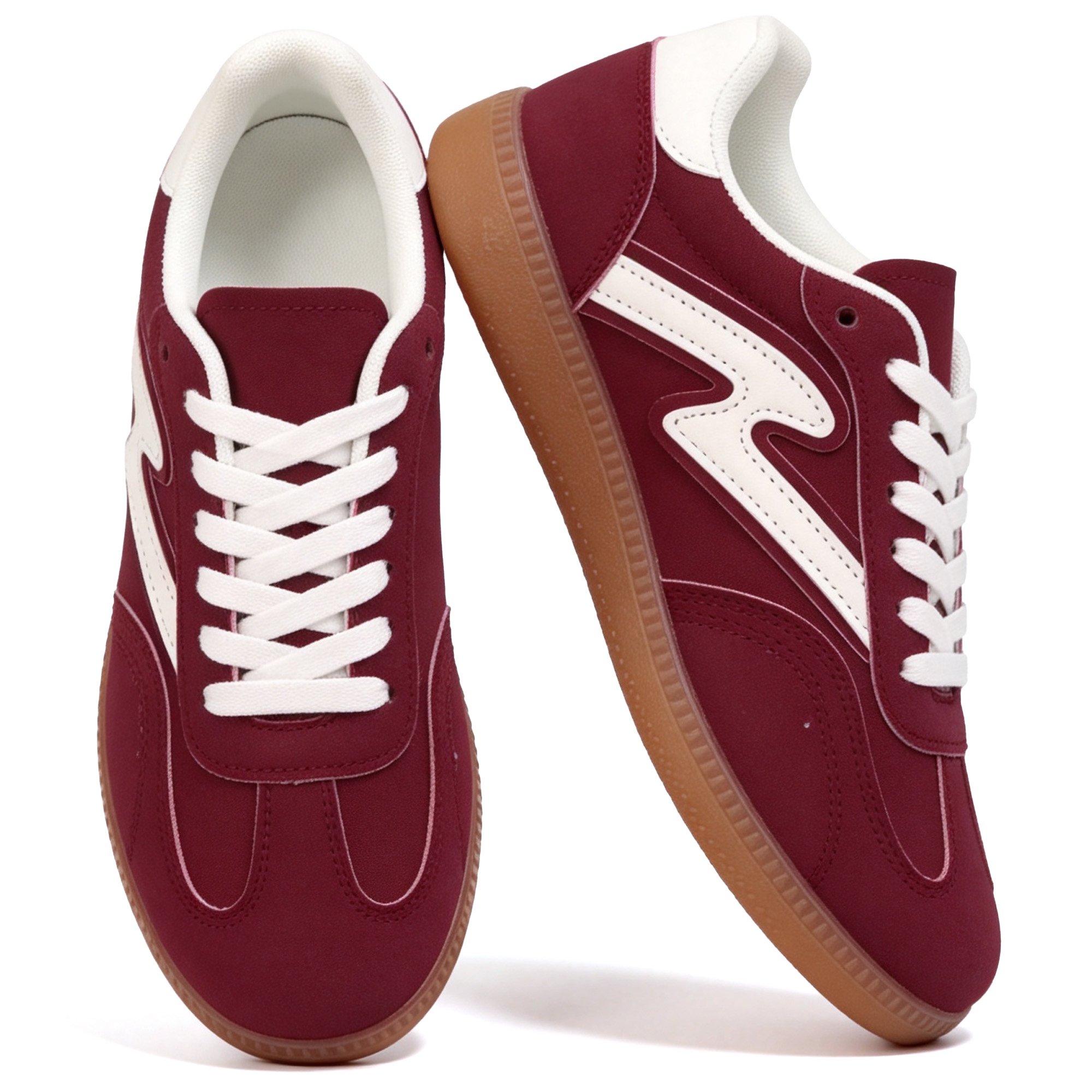 Casual Womens Sneakers Lightweight Non‑Slip Retro Fashion Sneakers for Womens 