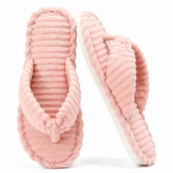 Cozy Open Toe Slippers for Women Men