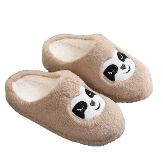 Cute Animal Slippers for Womens Mens Fuzzy 11D Cartoon Womens Slippers