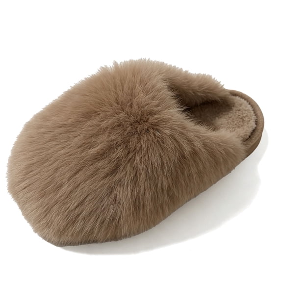Fuzzy Slippers for Womens Closed Toe Womens Slippers Ultra Fluffy Plush Warm House Slippers for Women