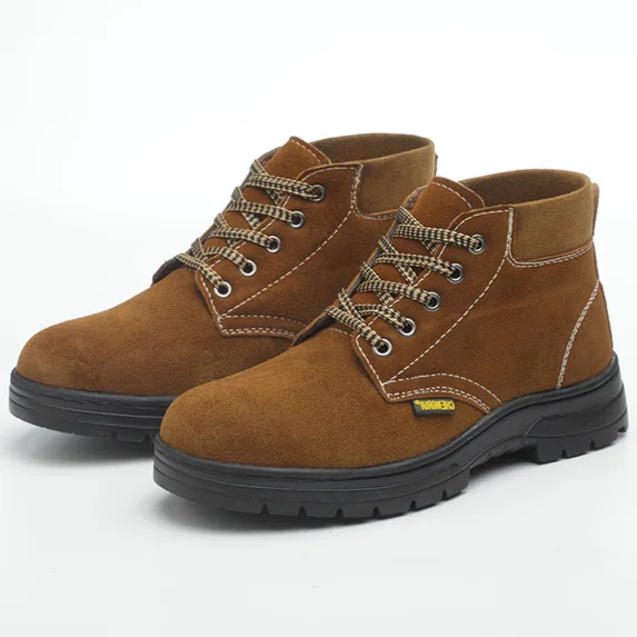 Steel Toe Work Shoes for Men Lightweight Slip Resistant Men's Anti-puncture Work Safety Sneaker Shoes