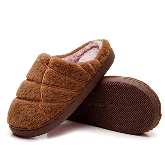 Women Plush House Slippers Soft Warm Cozy Slippers for Womens Mnes