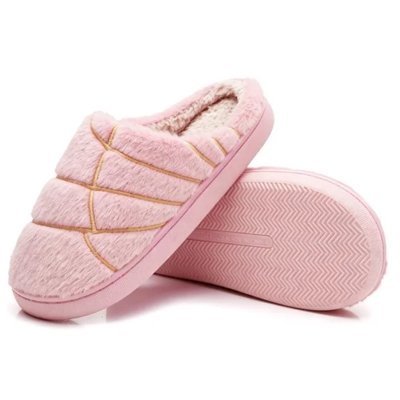 Women Plush House Slippers Soft Warm Cozy Slippers for Womens Mnes