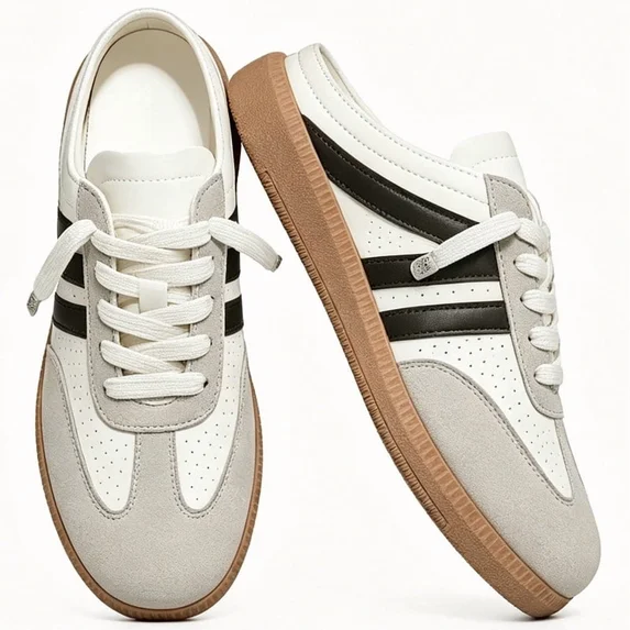  Women's Casual Slip-On Sneakers Comfortable Mules with Cushioned Sole