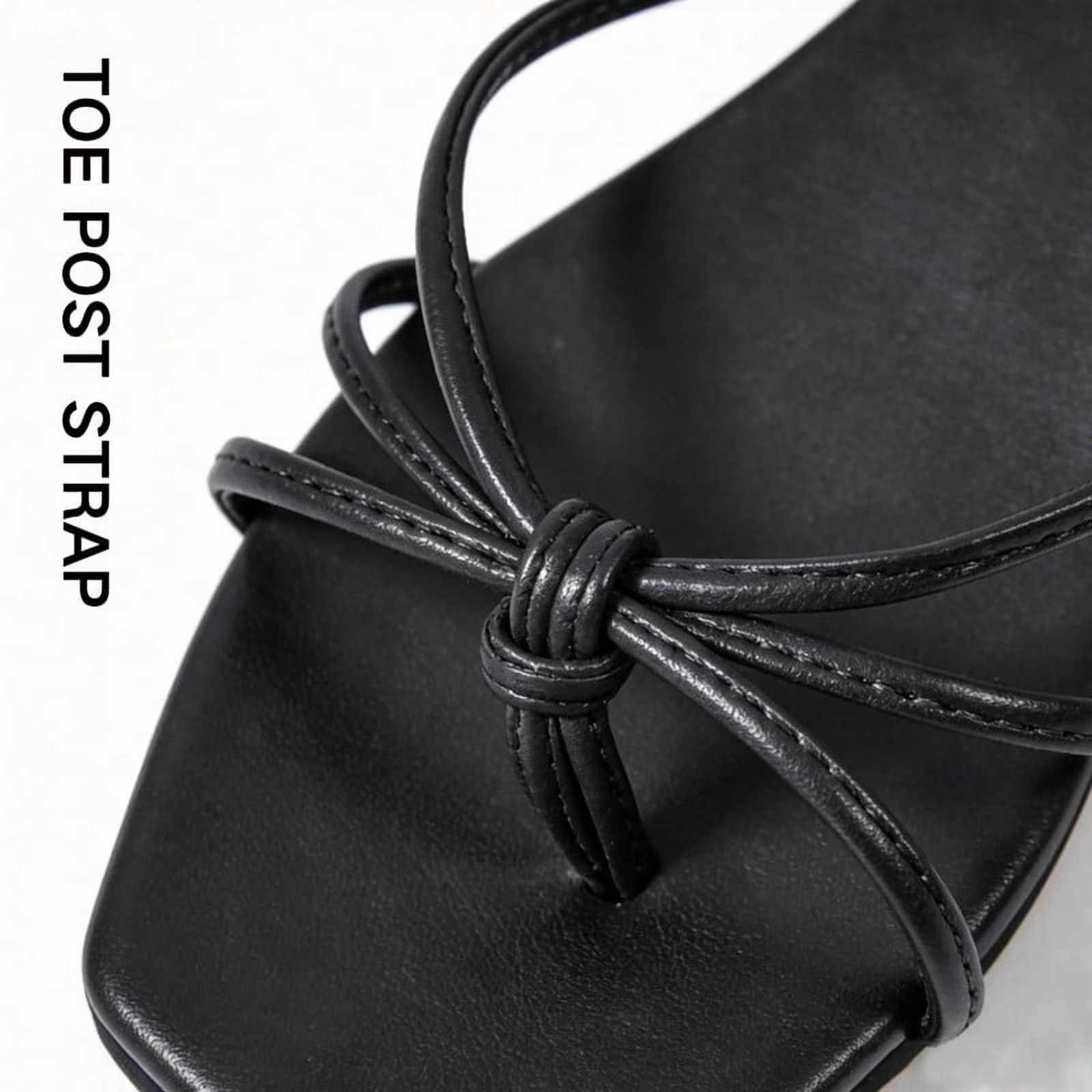 Flat Strappy Flip Flops Sandals