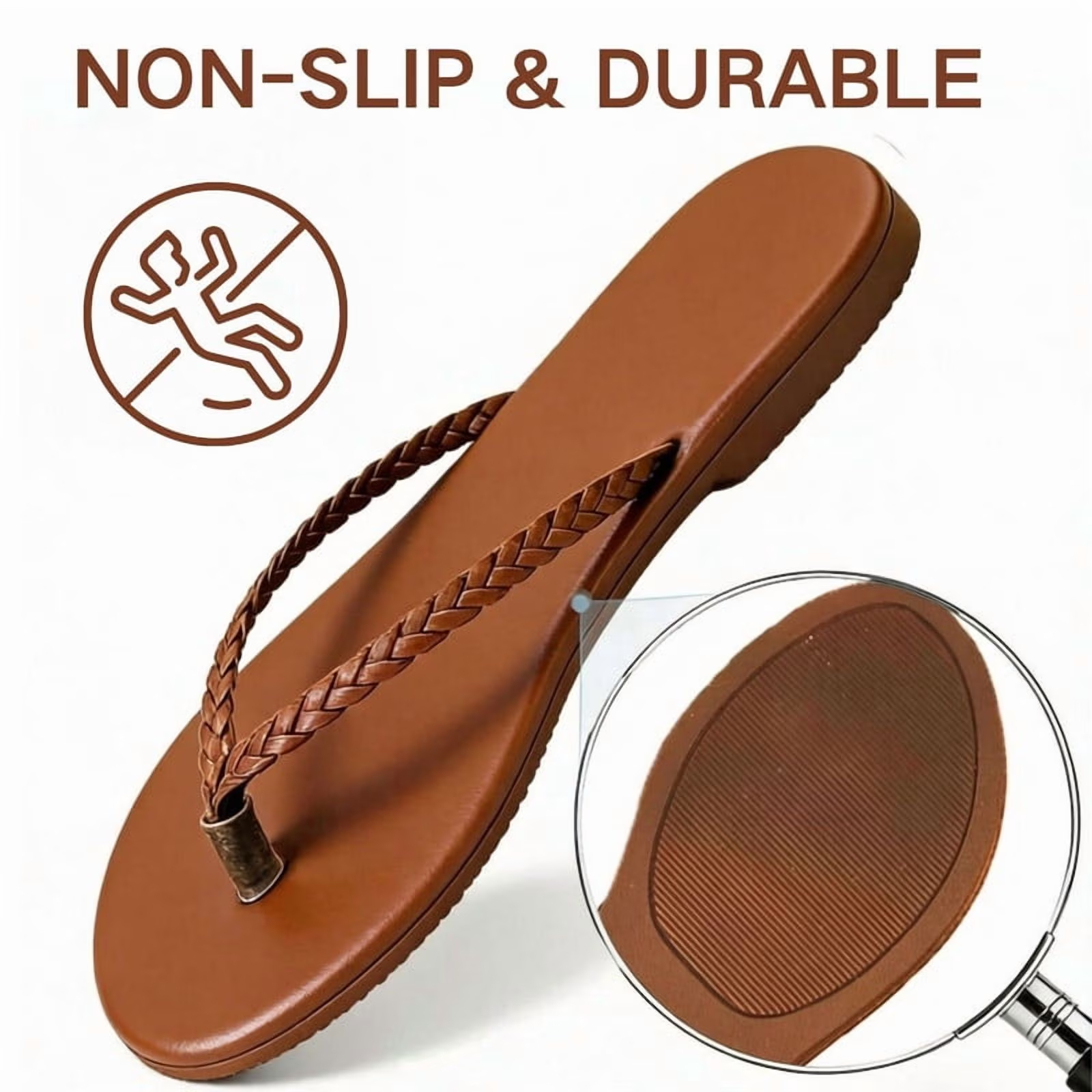 Woven Flip Flops for Women