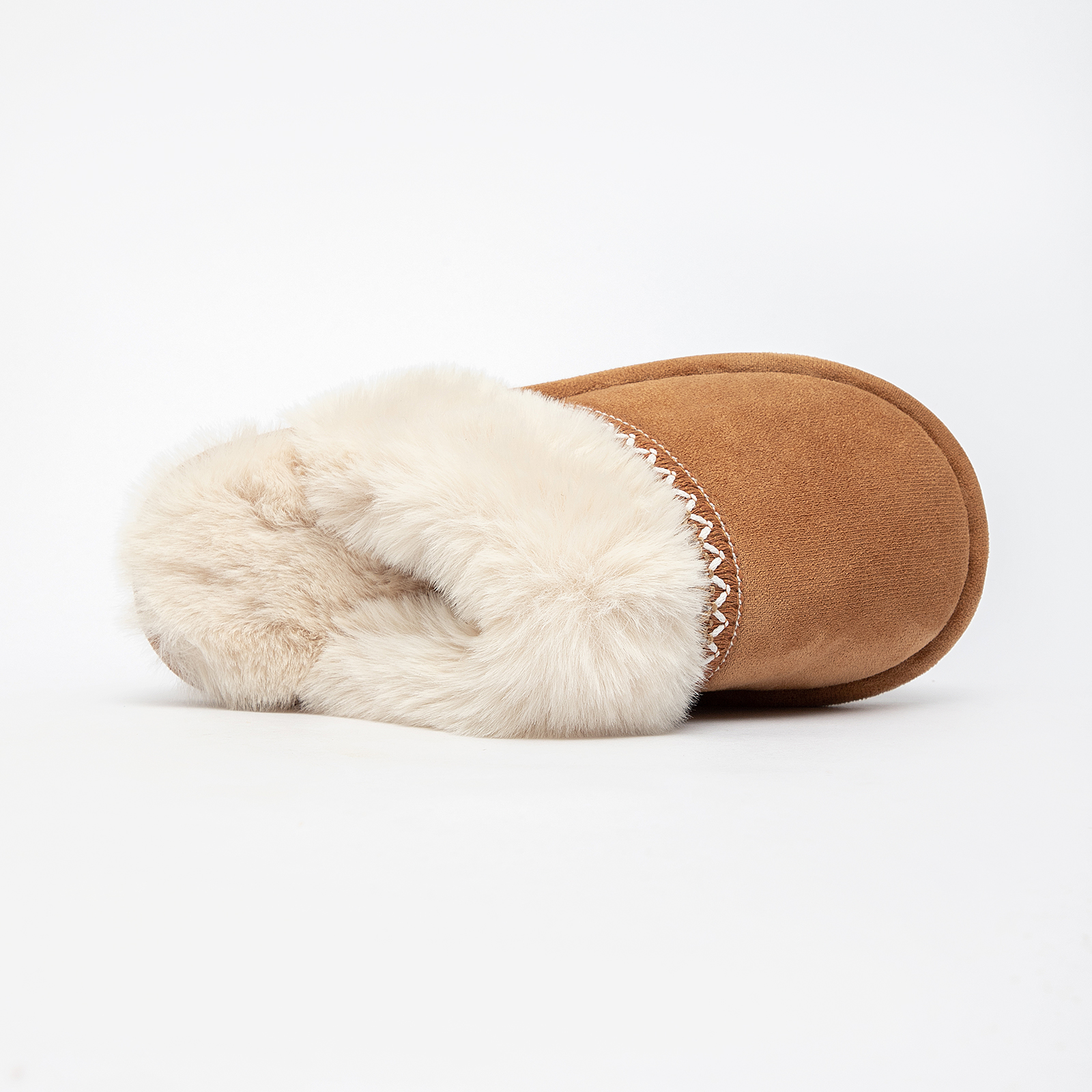 BERANMEY Slippers for Women Scuff Memory Foam Fuzzy Faux Fur