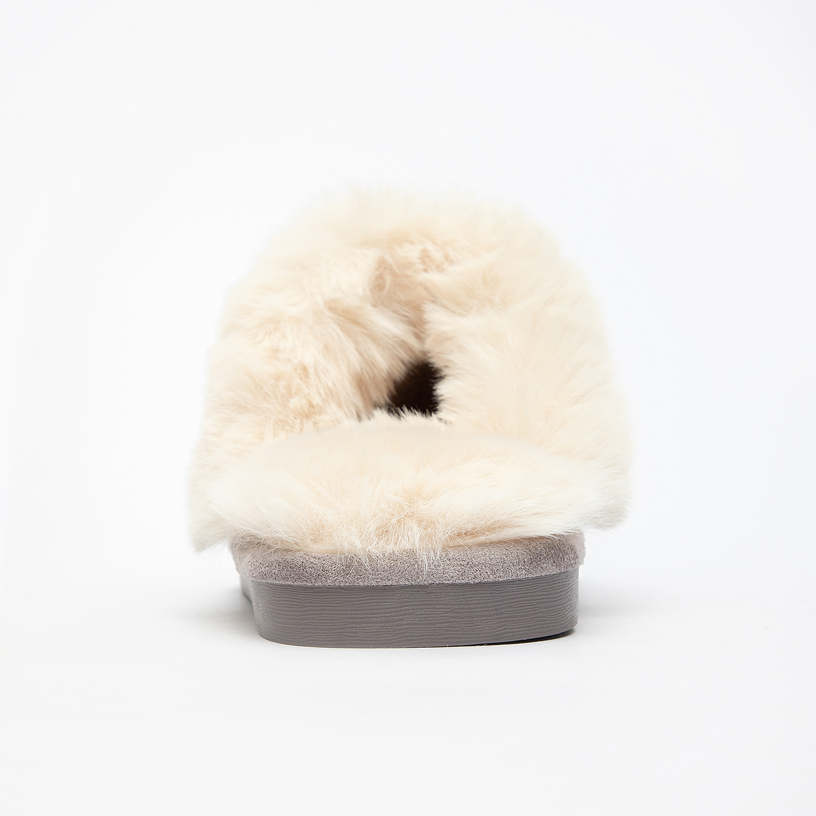 BERANMEY Slippers for Women Scuff Memory Foam Fuzzy Faux Fur