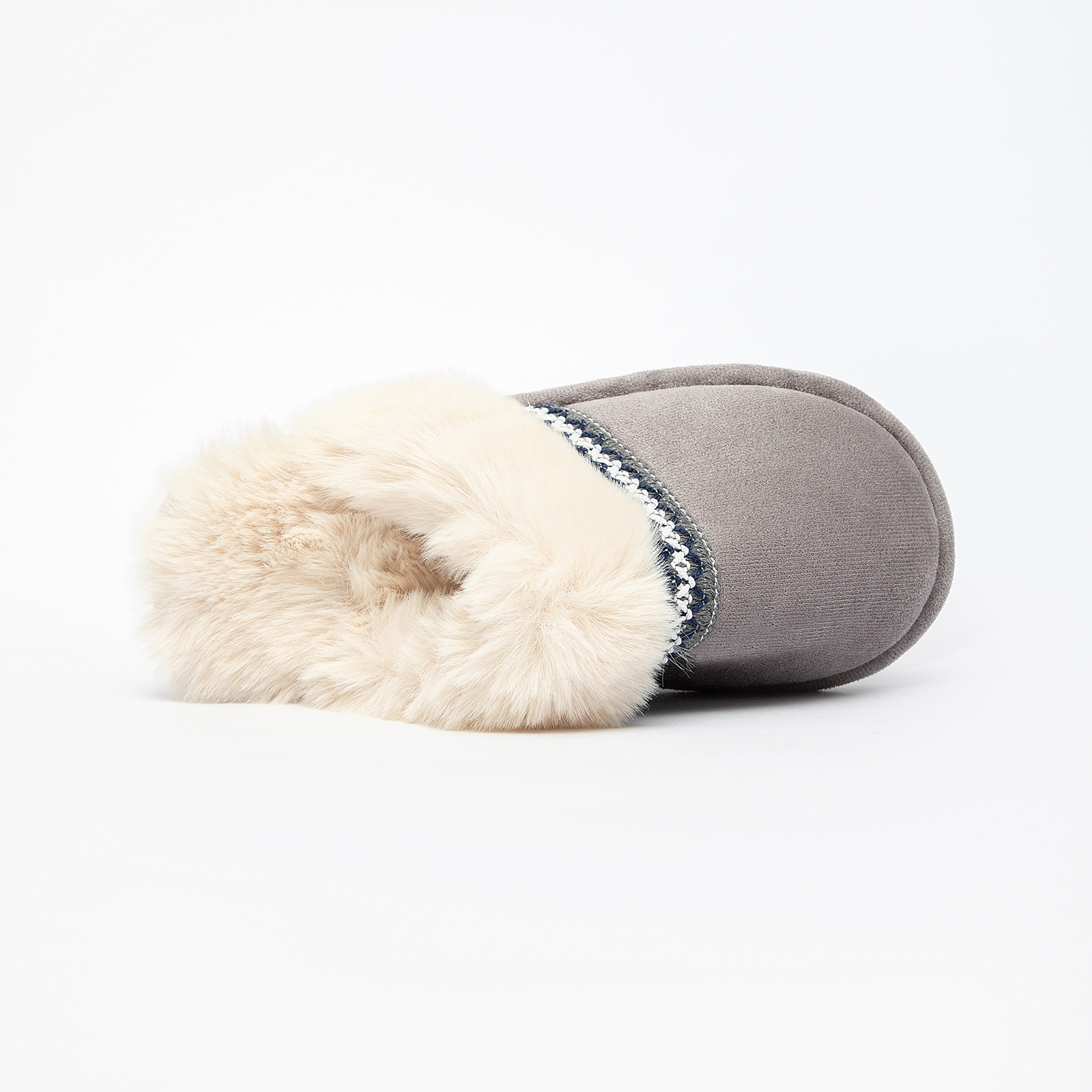 BERANMEY Slippers for Women Scuff Memory Foam Fuzzy Faux Fur