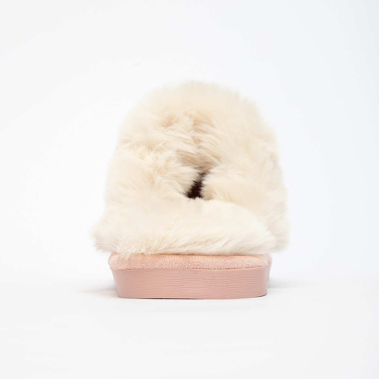 BERANMEY Slippers for Women Scuff Memory Foam Fuzzy Faux Fur