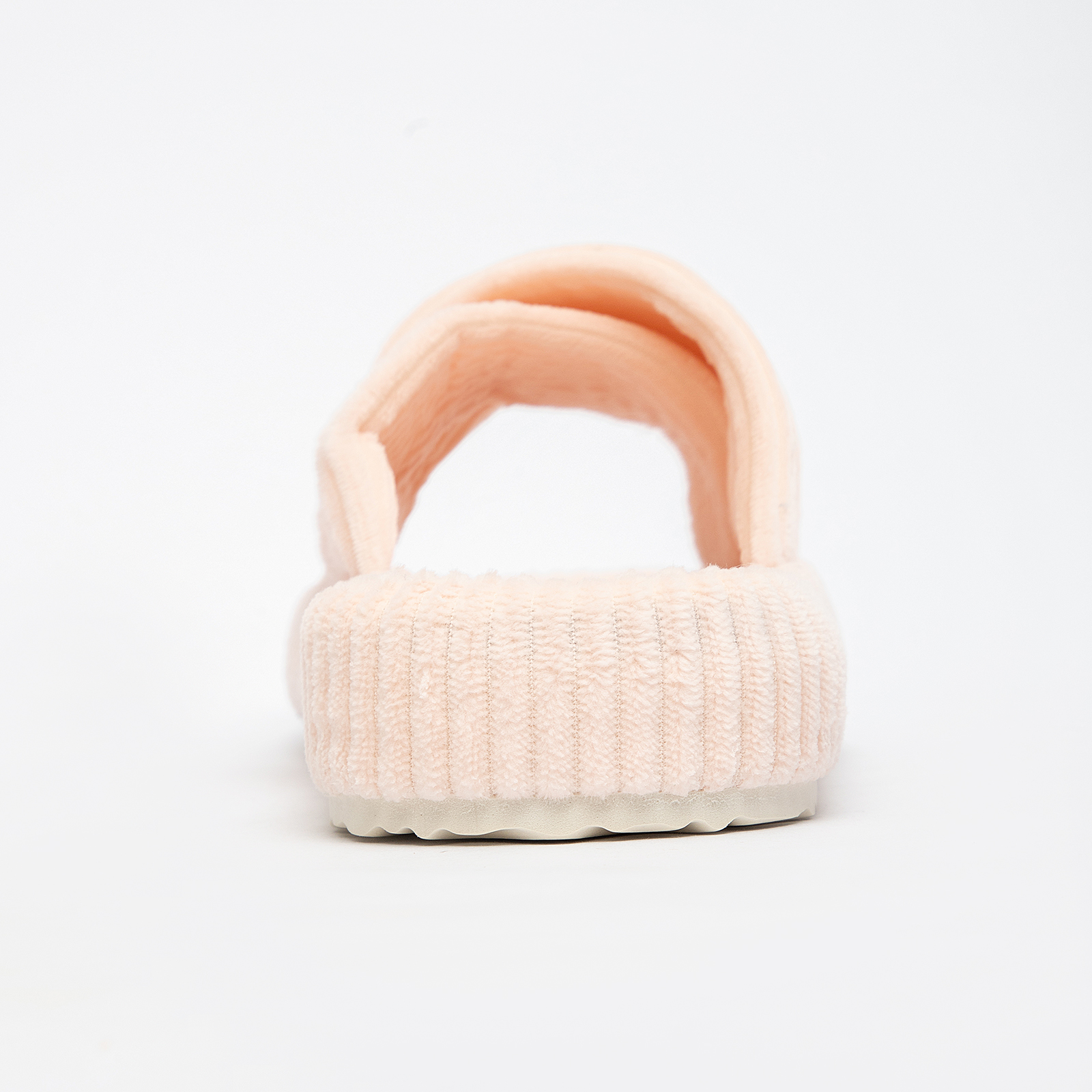  Women’s Corduroy Memory Foam Slippers Open Toe