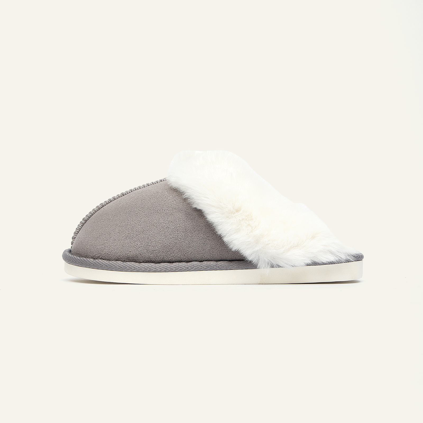  Memory Foam Fuzzy Faux Fur House Slippers