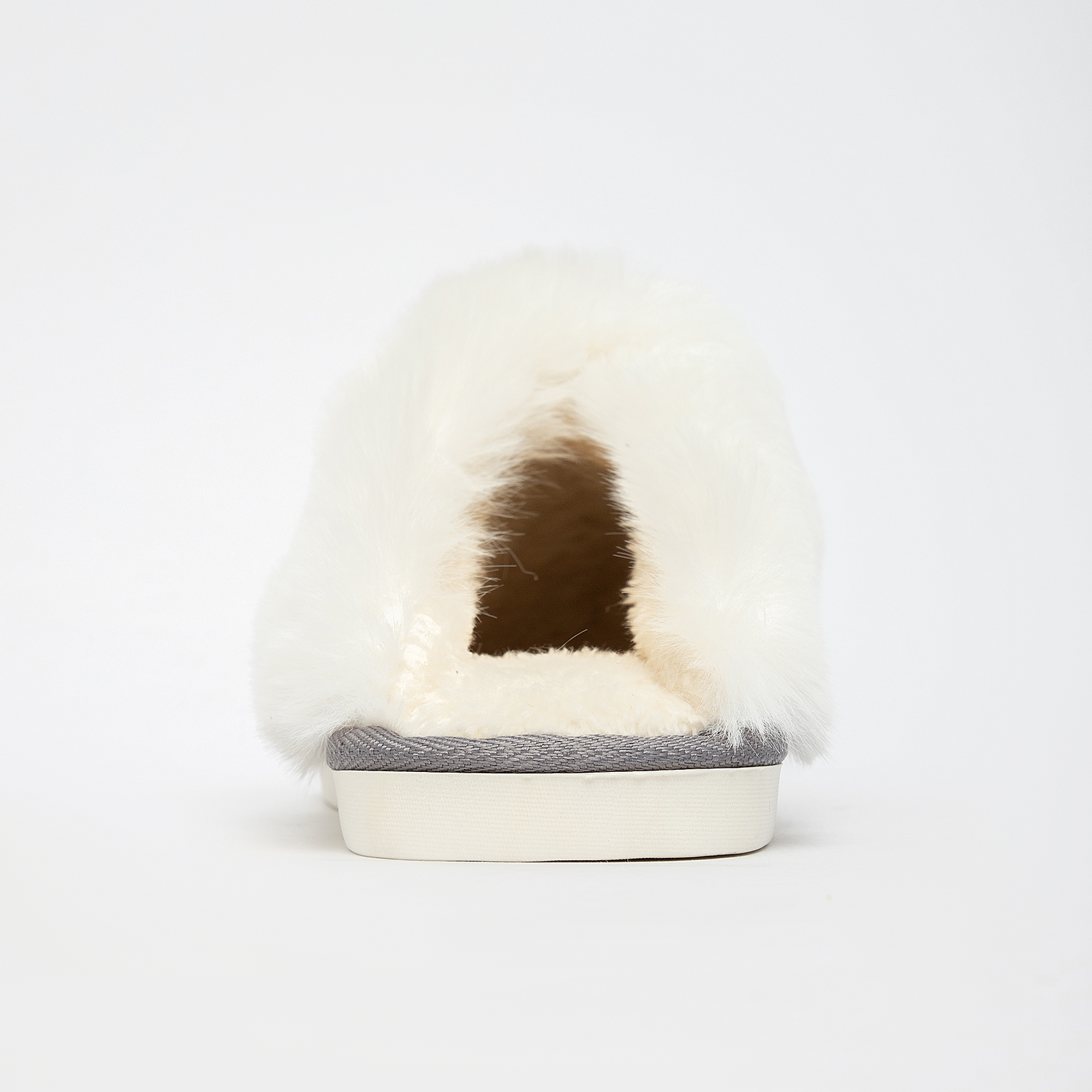  Memory Foam Fuzzy Faux Fur House Slippers