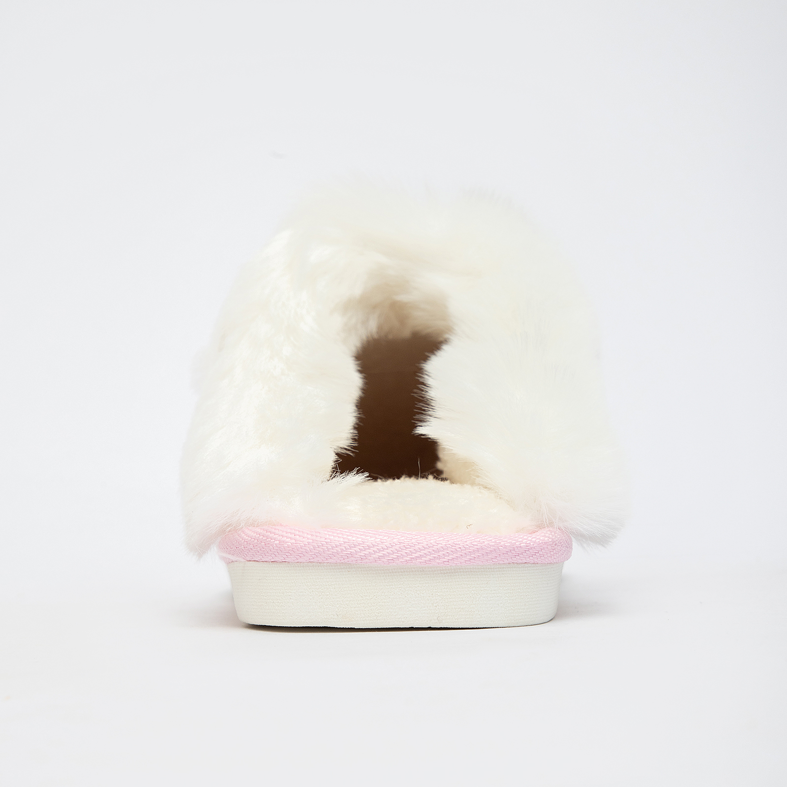  Memory Foam Fuzzy Faux Fur House Slippers
