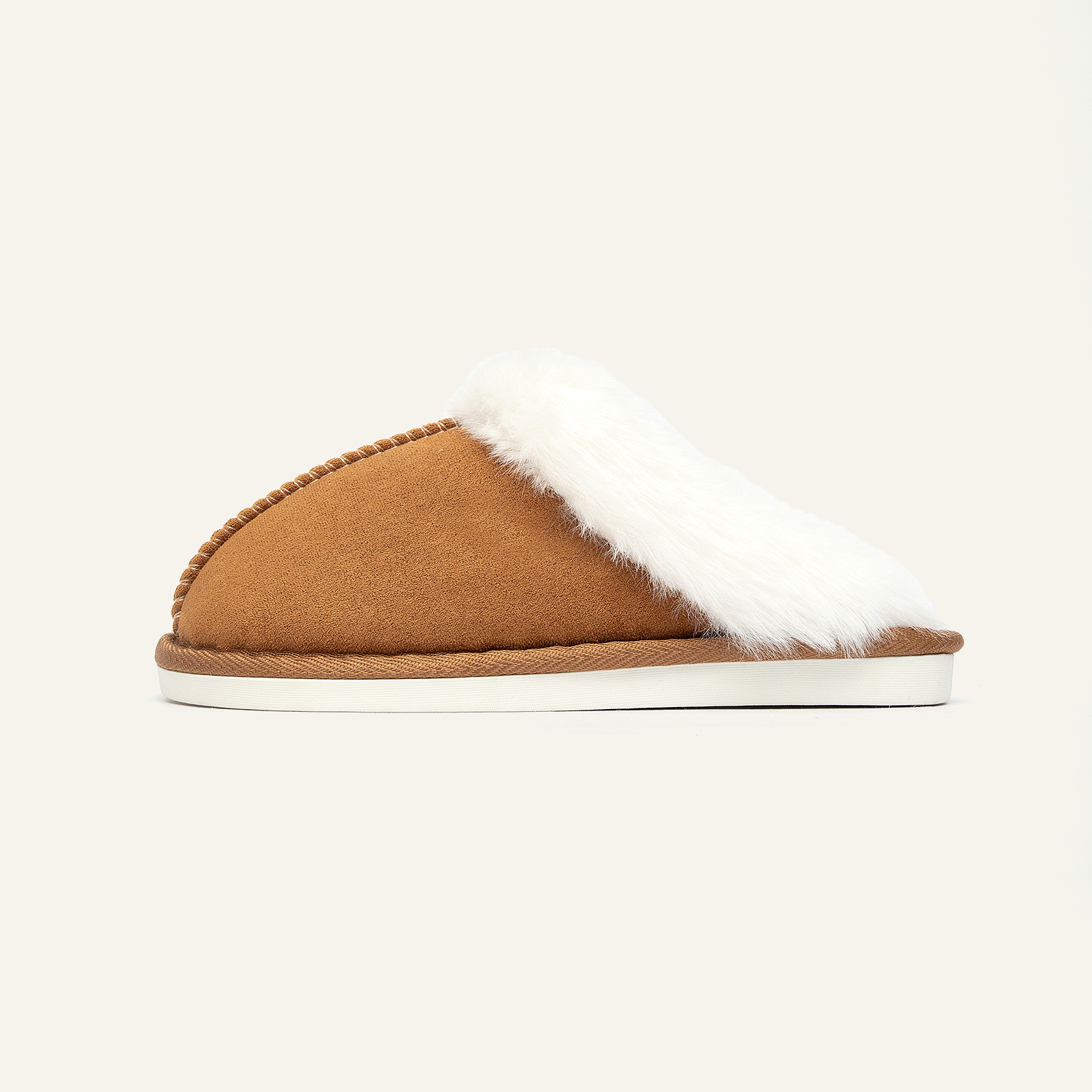  Memory Foam Fuzzy Faux Fur House Slippers