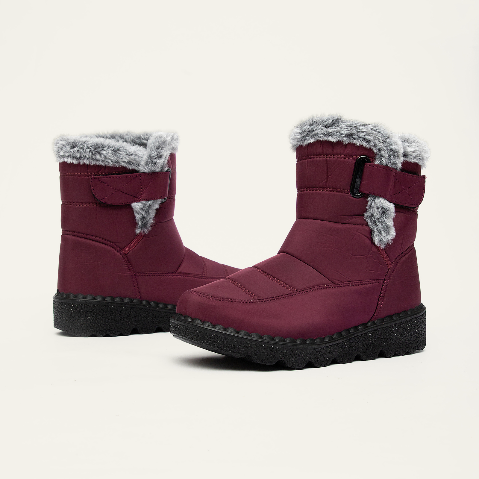  Women’s Waterproof Snow Boots Mid-Calf 