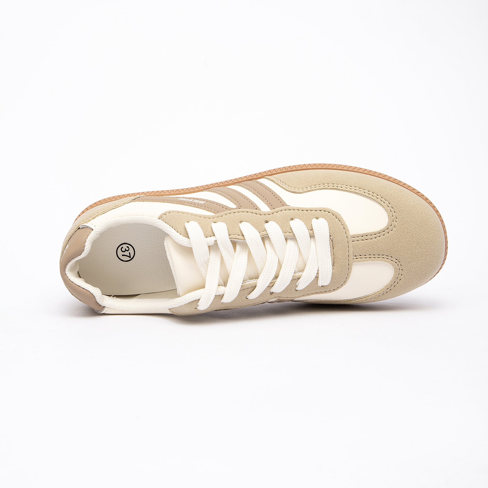  Women's Retro Fashion Sneakers Comfortable Casual Anti Slip Platform Low-Top Sneakers