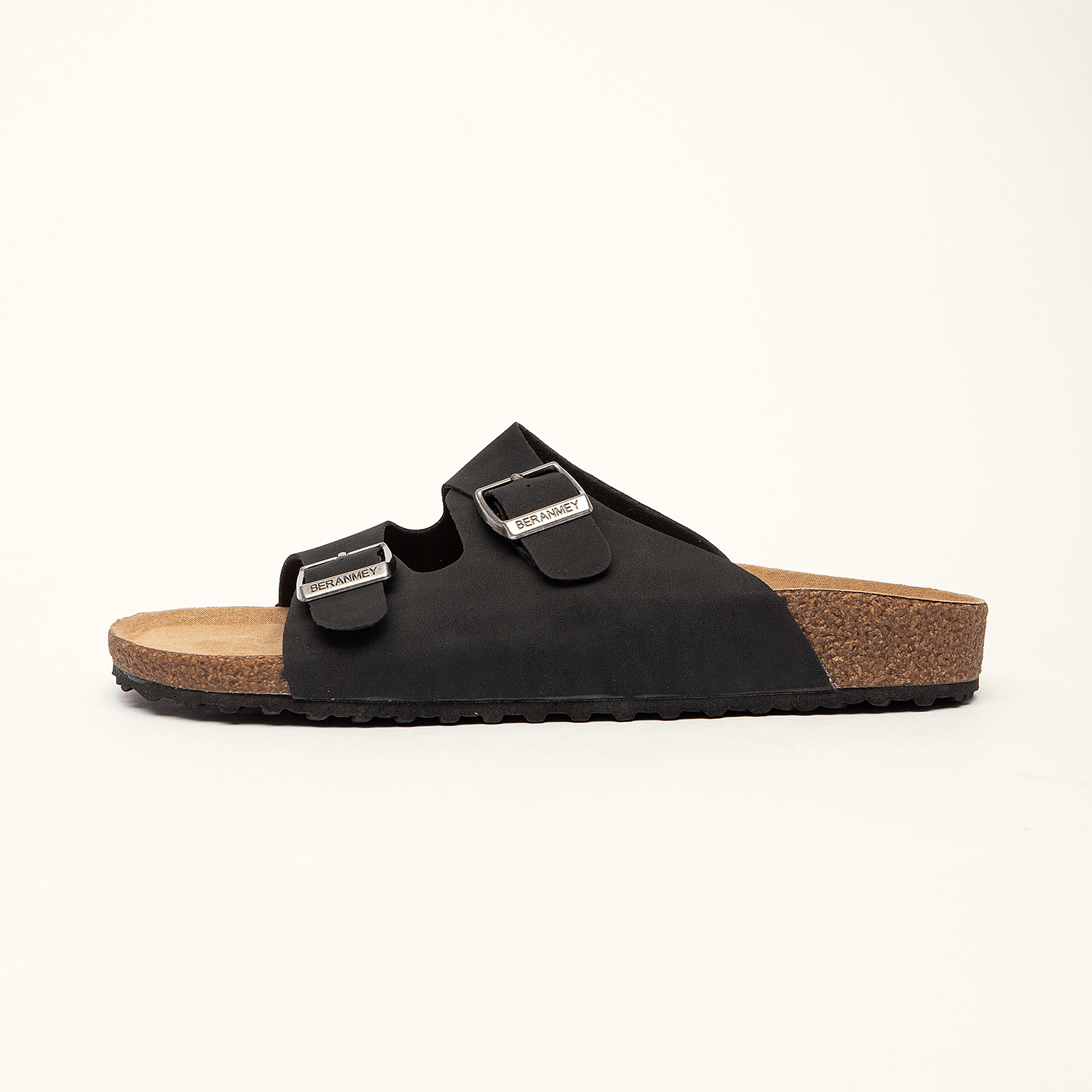  Unisex Cork Footbed Sandal for Womens Flat Slide Sandals Cork Footbed 