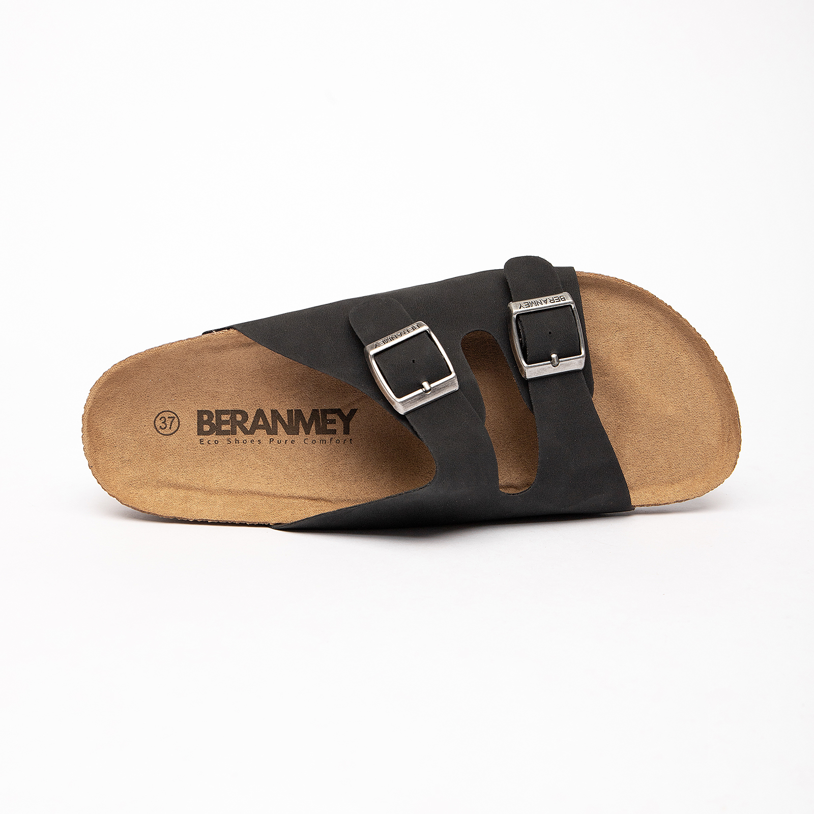  Unisex Cork Footbed Sandal for Womens Flat Slide Sandals Cork Footbed 