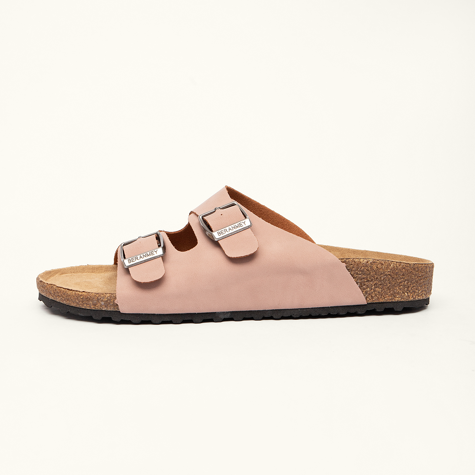  Unisex Cork Footbed Sandal for Womens Flat Slide Sandals Cork Footbed 