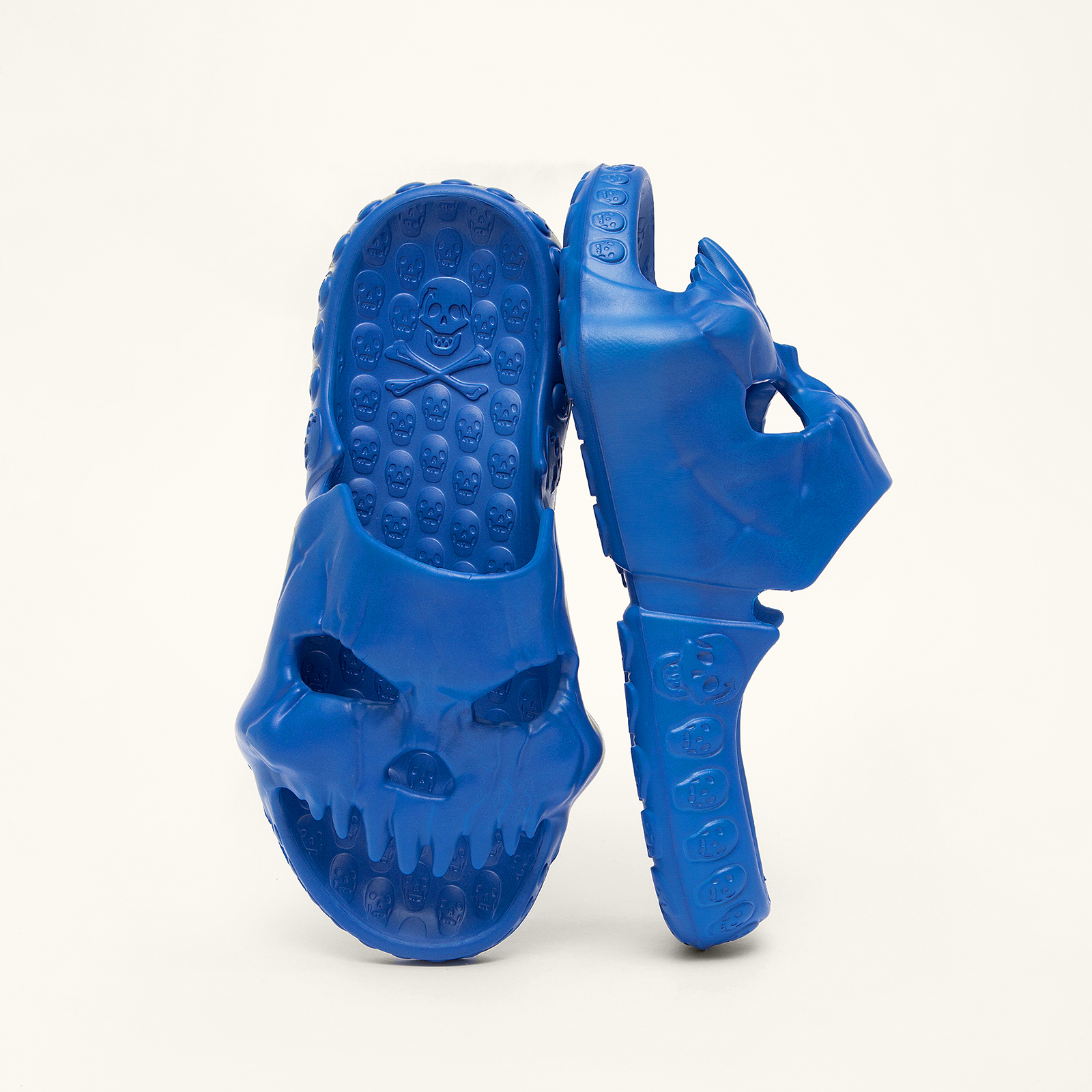 Cloud Cushioned Skull Slippers with Thick Anti Slip Sole