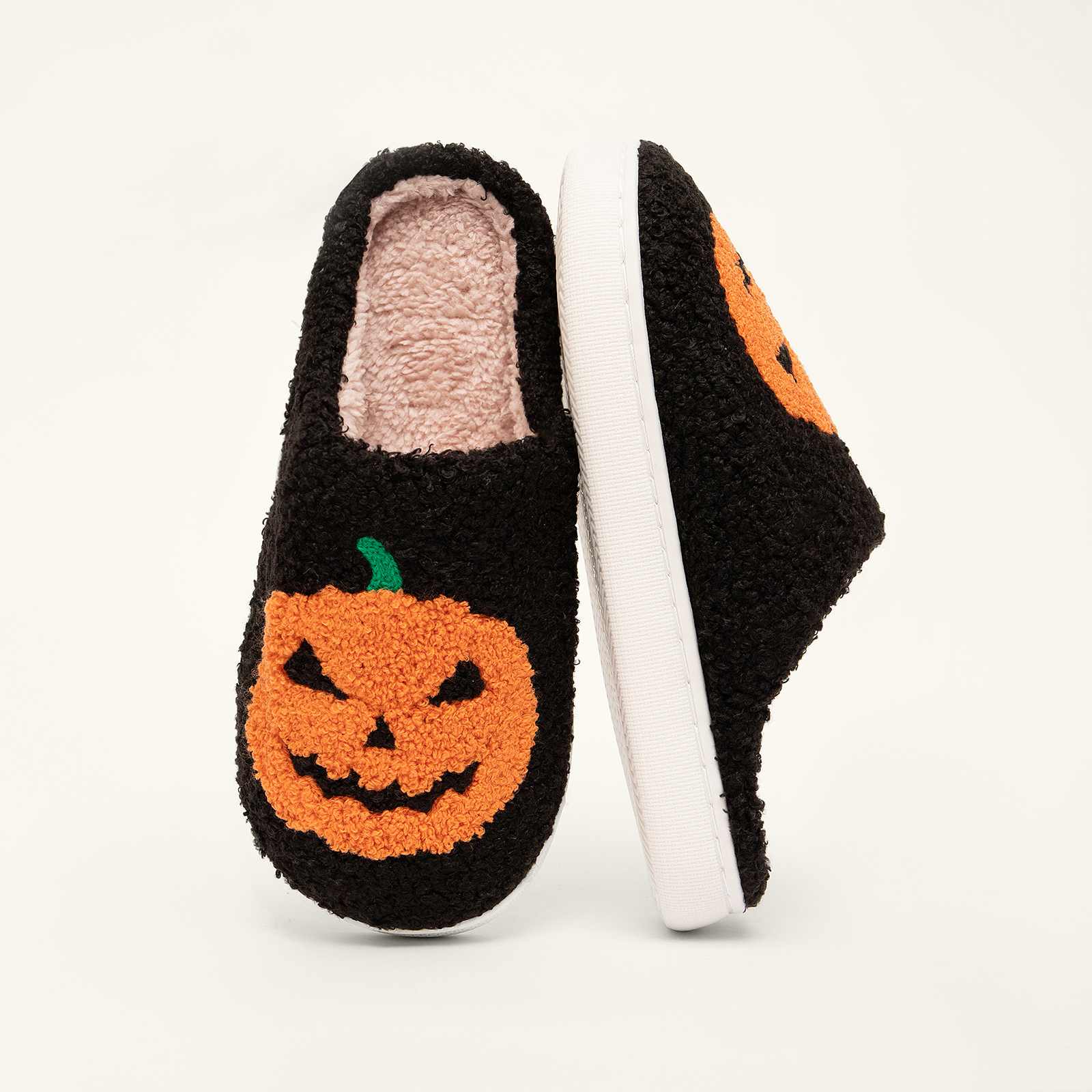 Cute Halloween Slippers  Plush Comfy Warm 