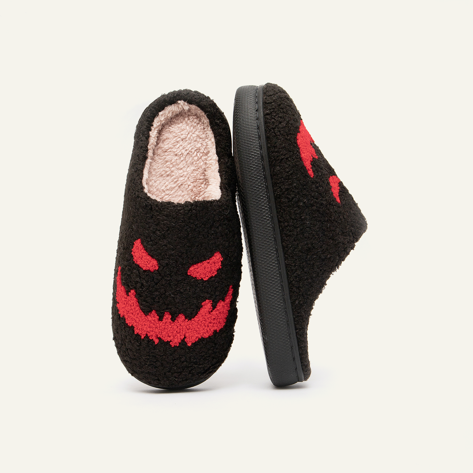 Cute Halloween Slippers  Plush Comfy Warm 