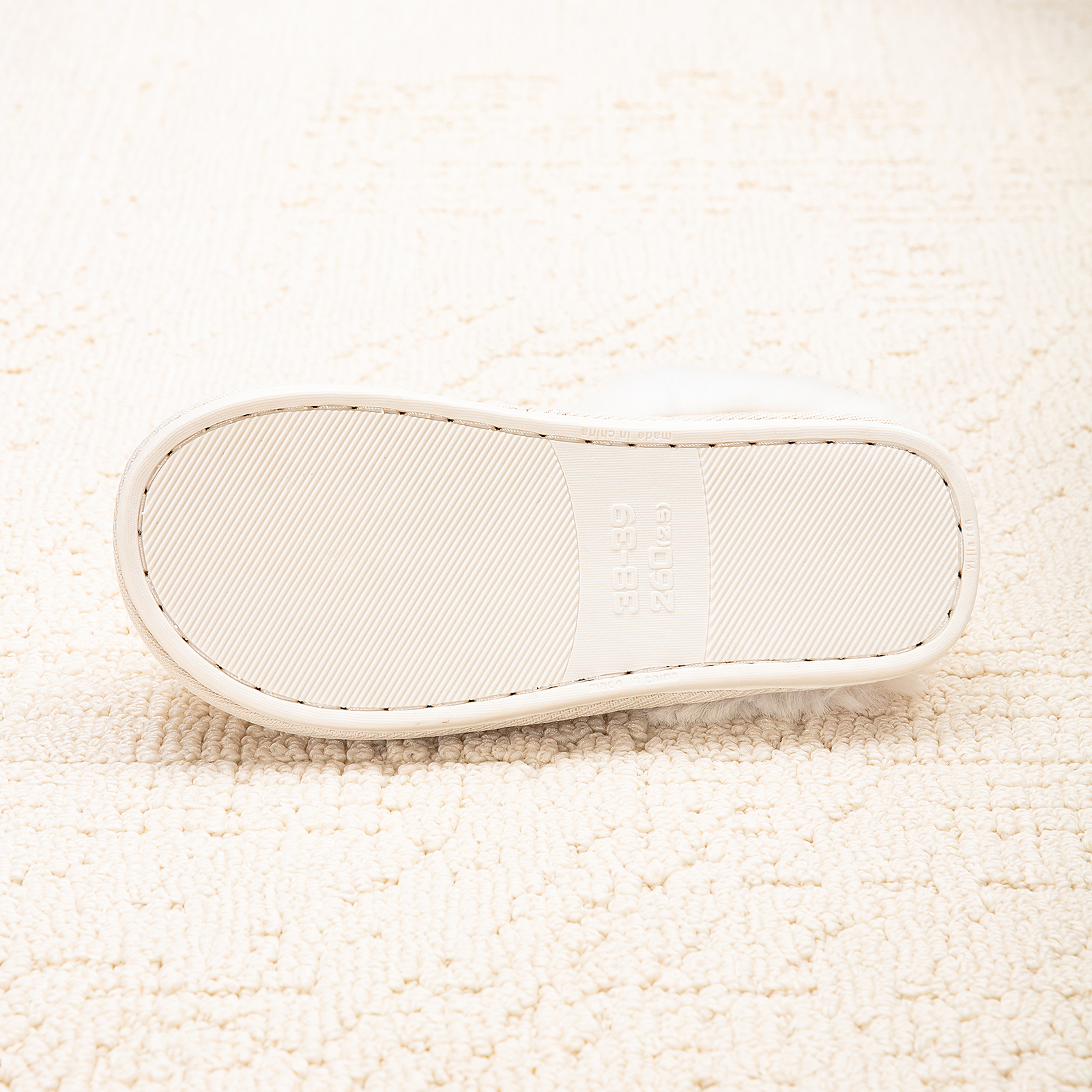  Memory Foam Fuzzy Faux Fur House Slippers