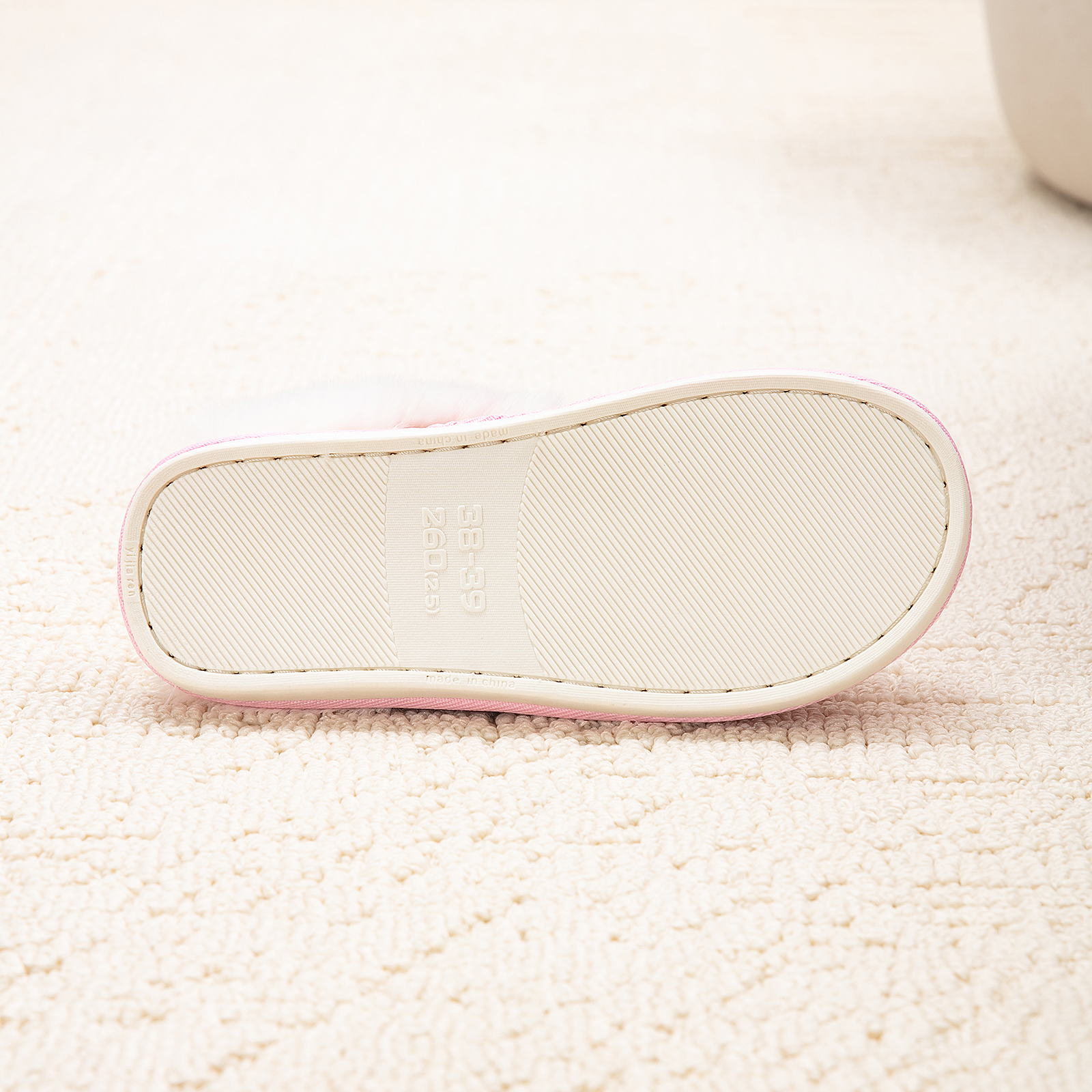  Memory Foam Fuzzy Faux Fur House Slippers