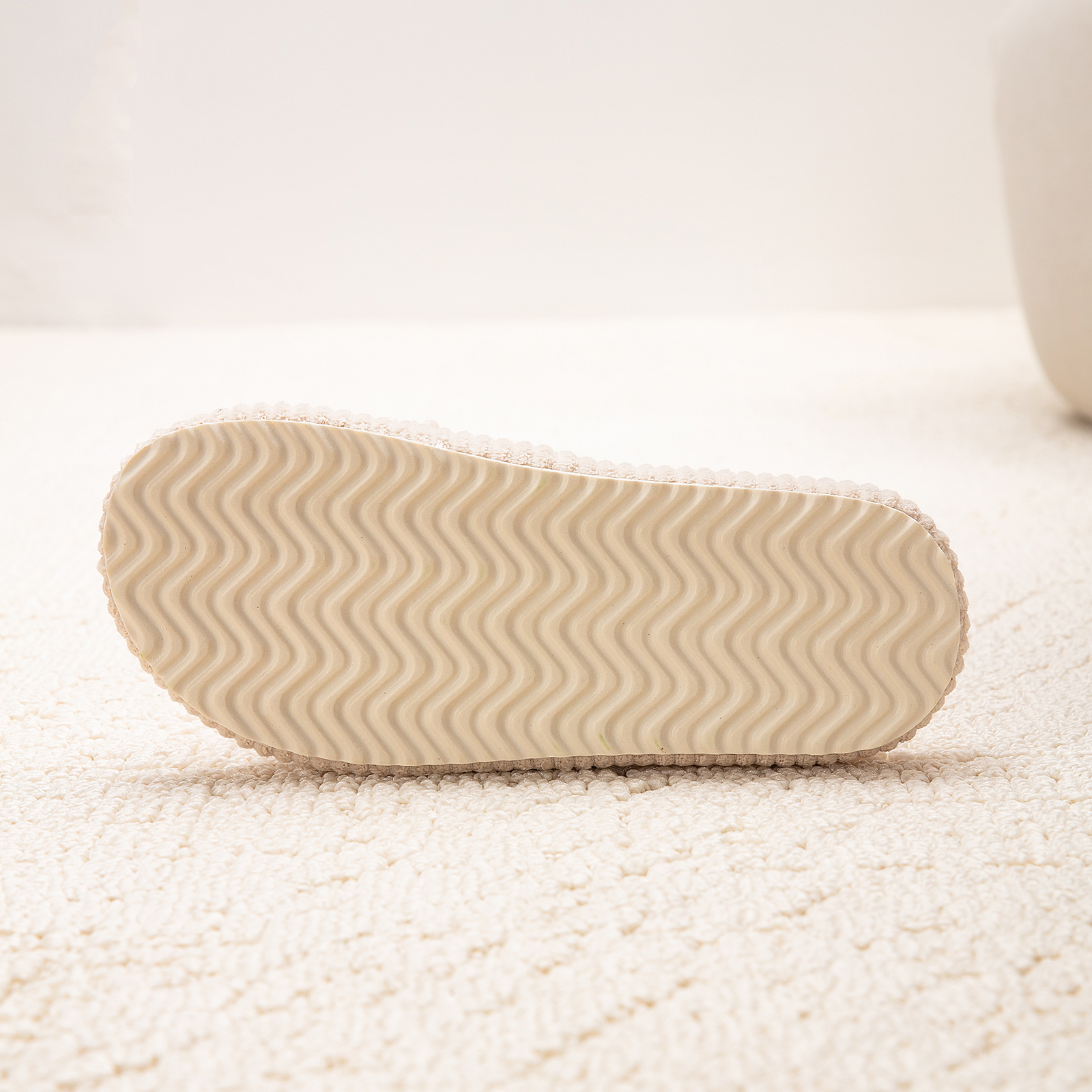  Women’s Corduroy Memory Foam Slippers Open Toe