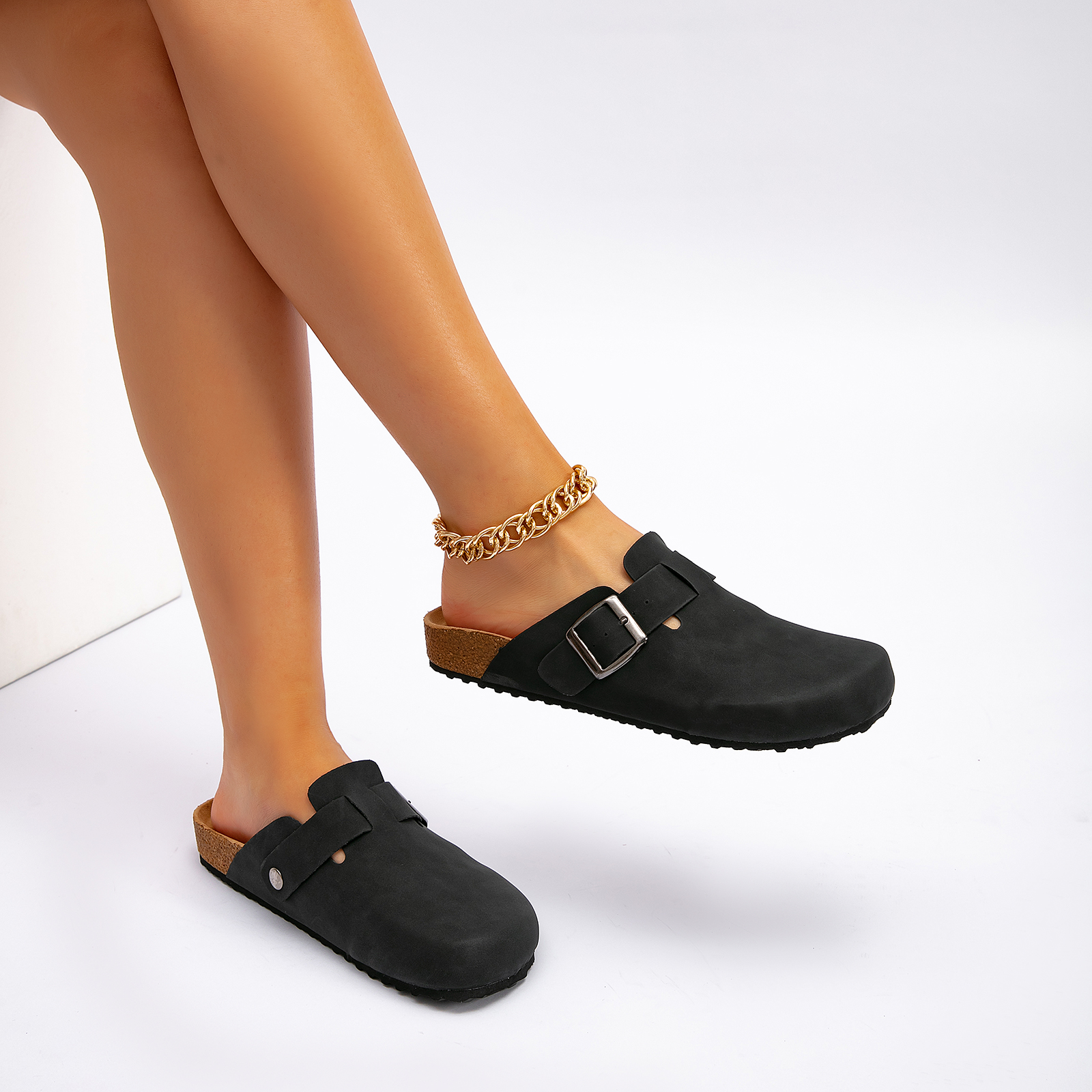 Women's Clogs & Mules Shoes Stylish Comfort Potato Clogs Shoes with Arch Support Cork Footbed