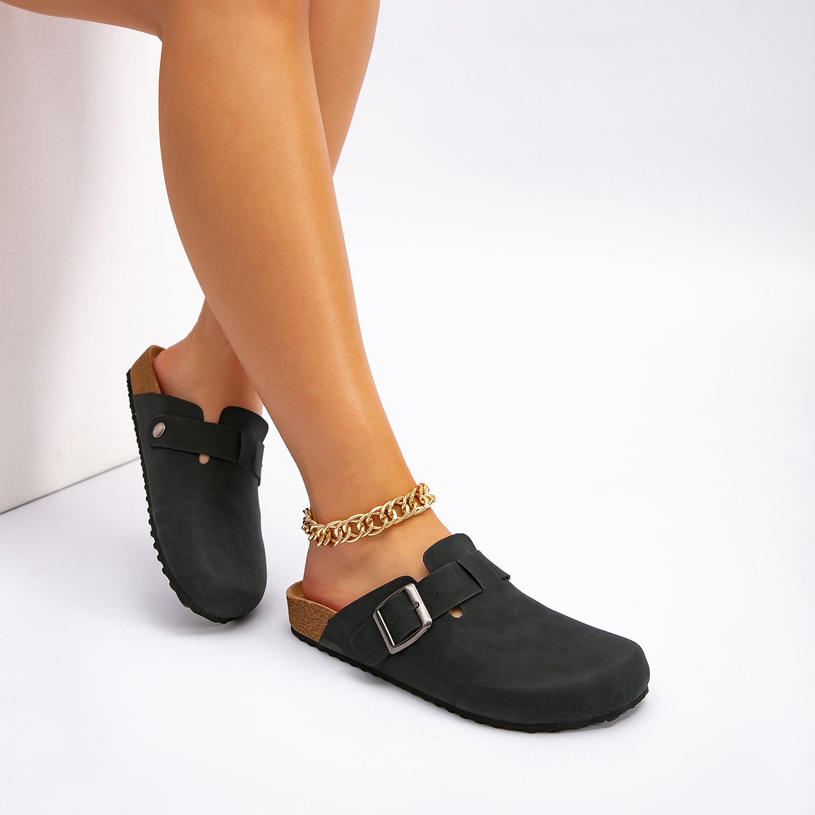 Women's Clogs & Mules Shoes Stylish Comfort Potato Clogs Shoes with Arch Support Cork Footbed