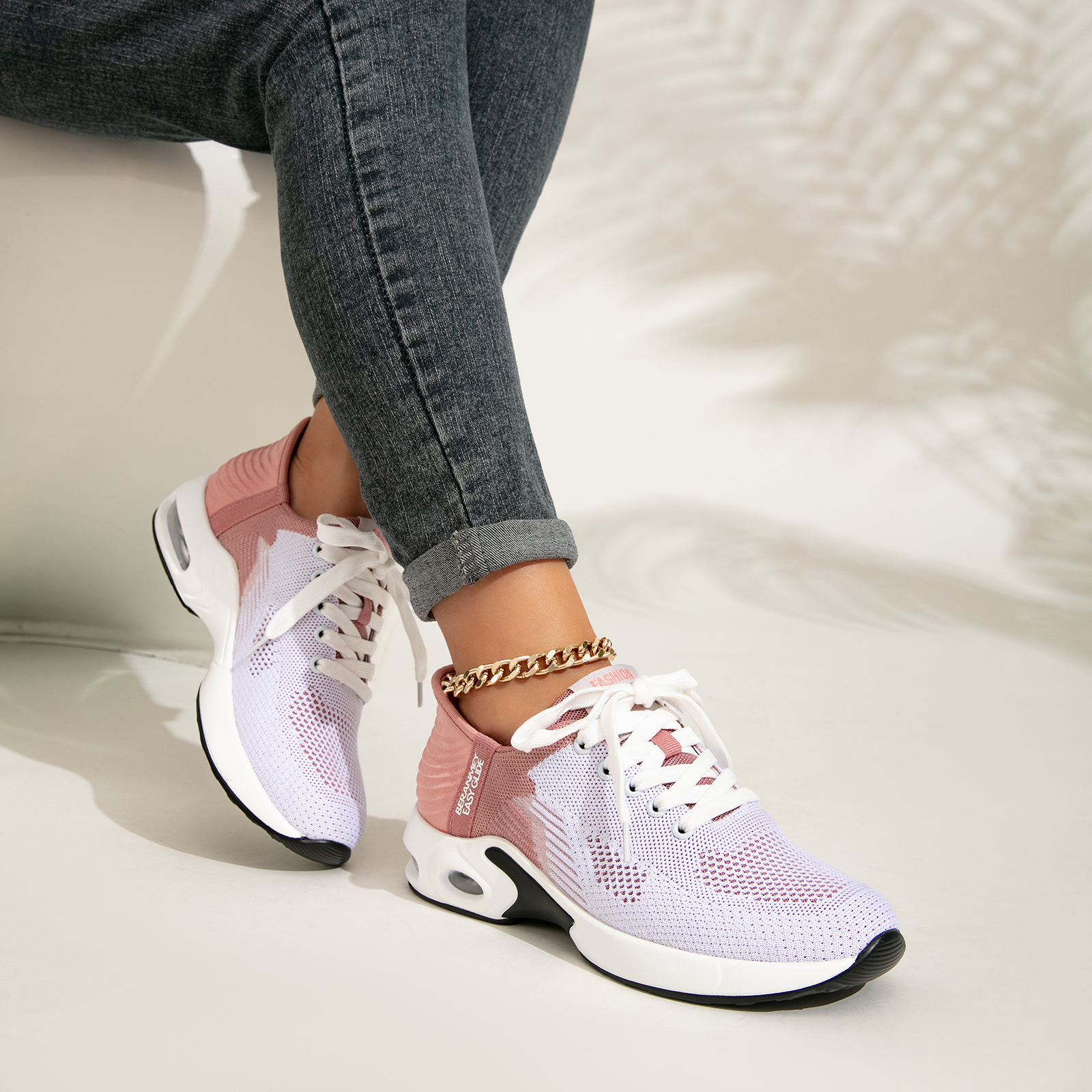 Breathable Mesh Air Cushion Sneakers