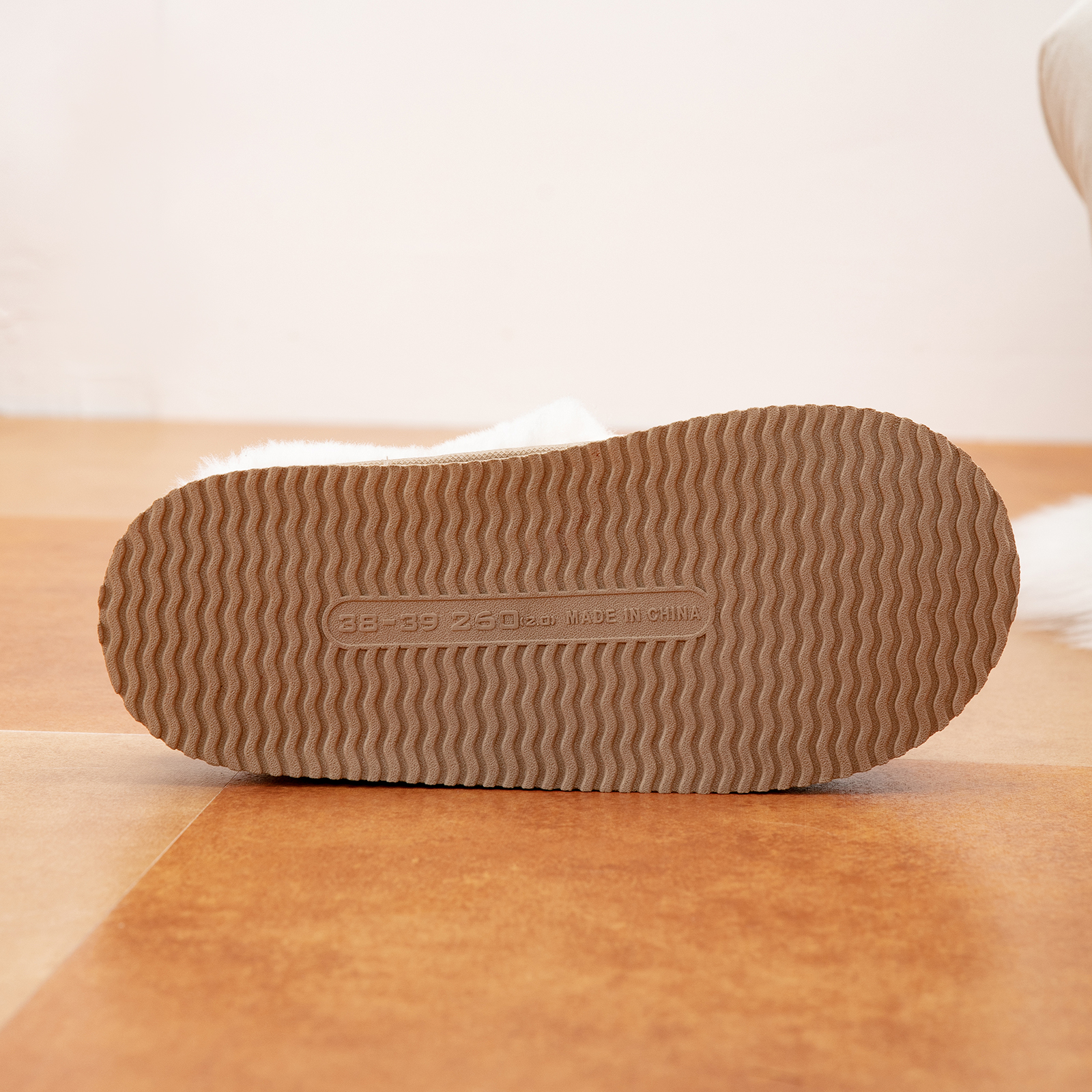 Ankle Slippers with Anti-Slip Sole 