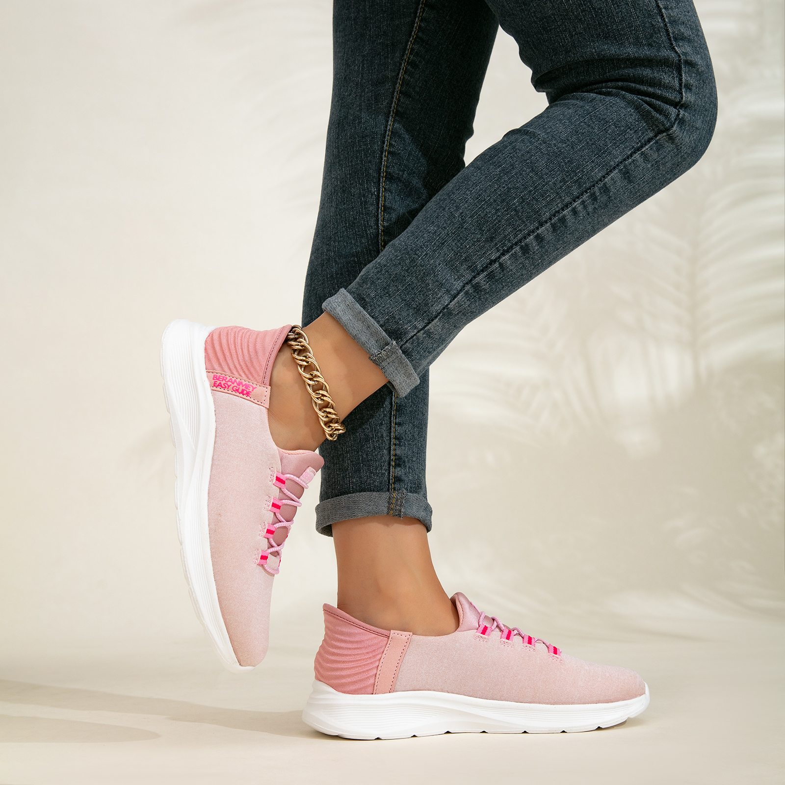 EASY GLIDE Slip-on Fashion Sneakers