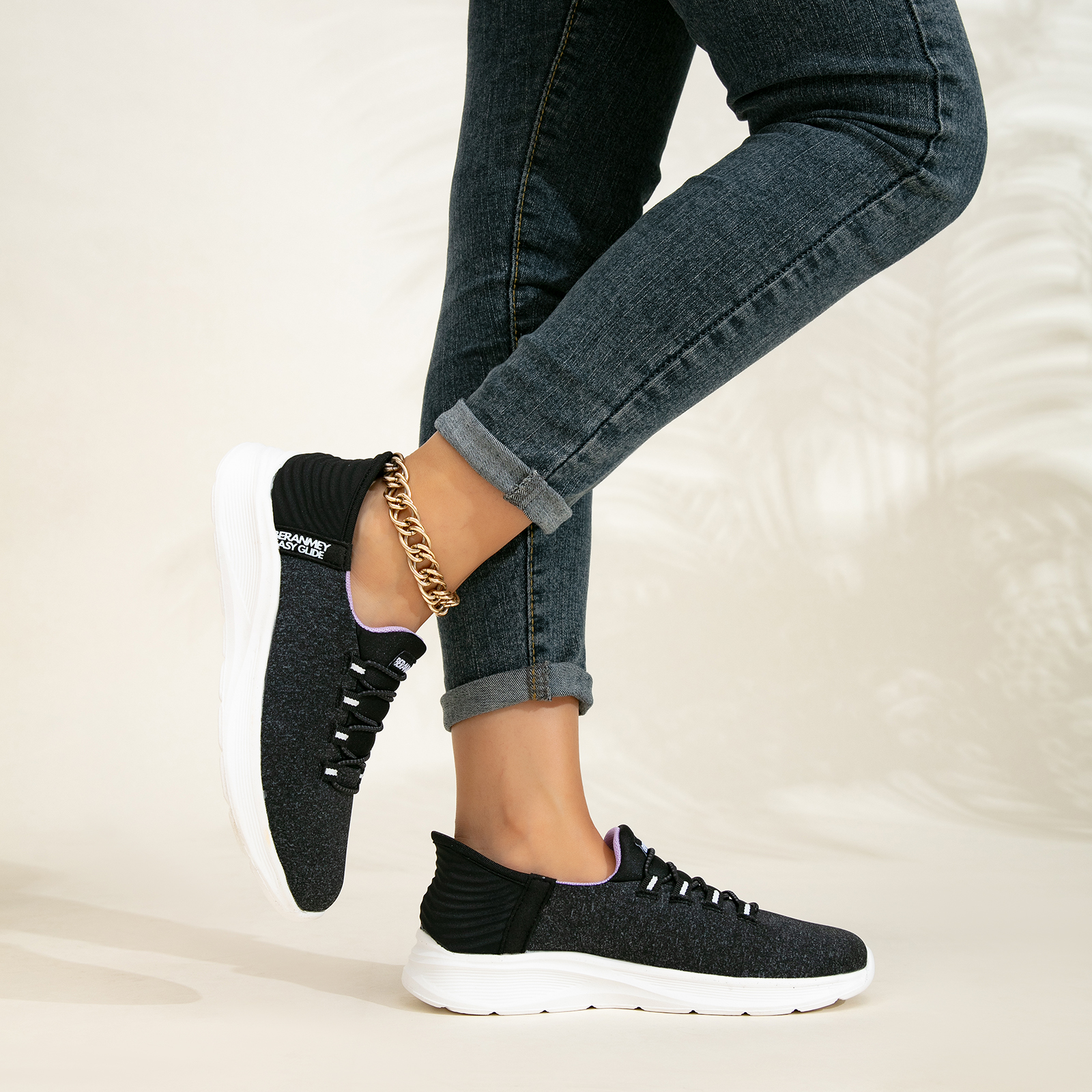 EASY GLIDE Slip-on Fashion Sneakers