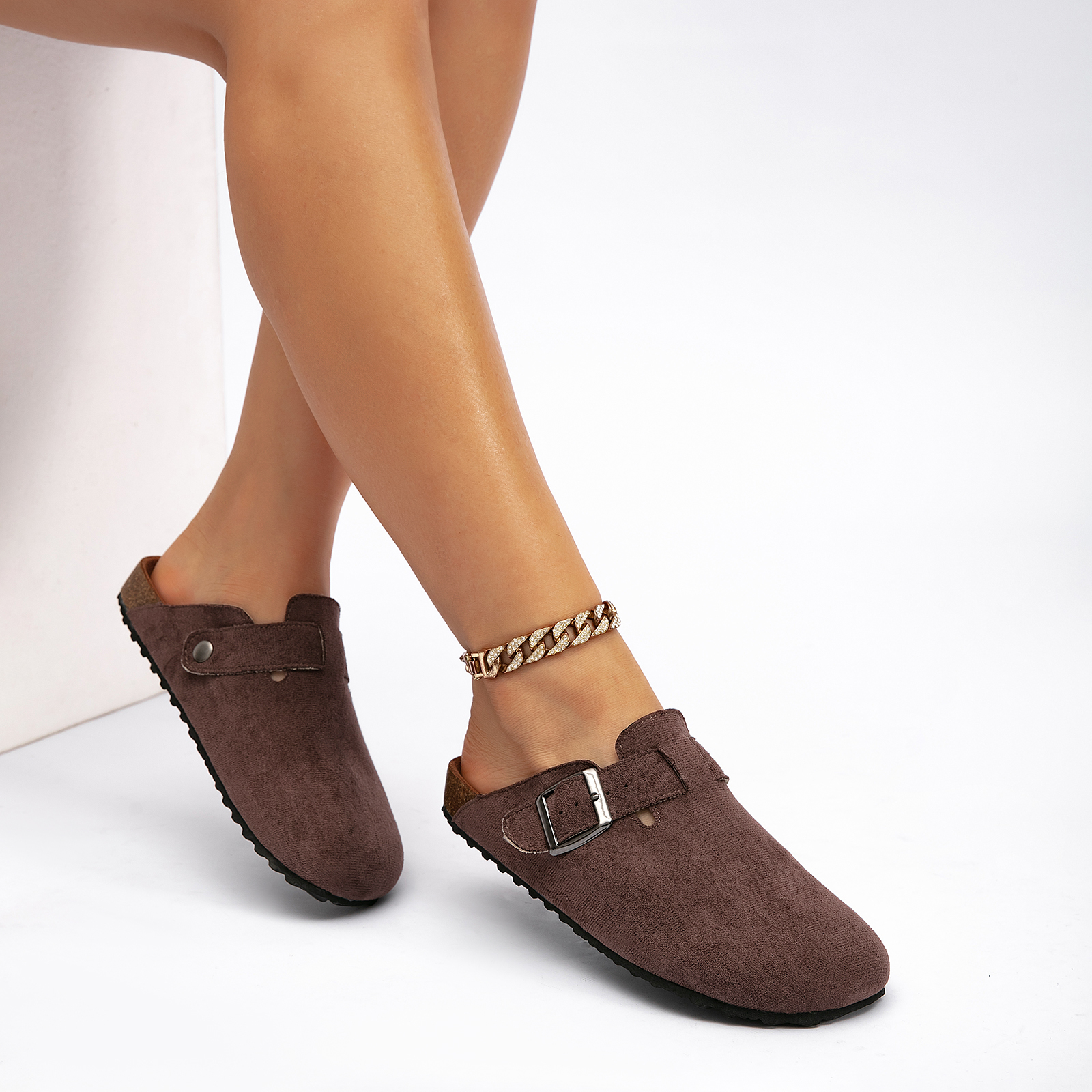 Women's Clogs & Mules Shoes Stylish Comfort Potato Clogs Shoes with Arch Support Cork Footbed 