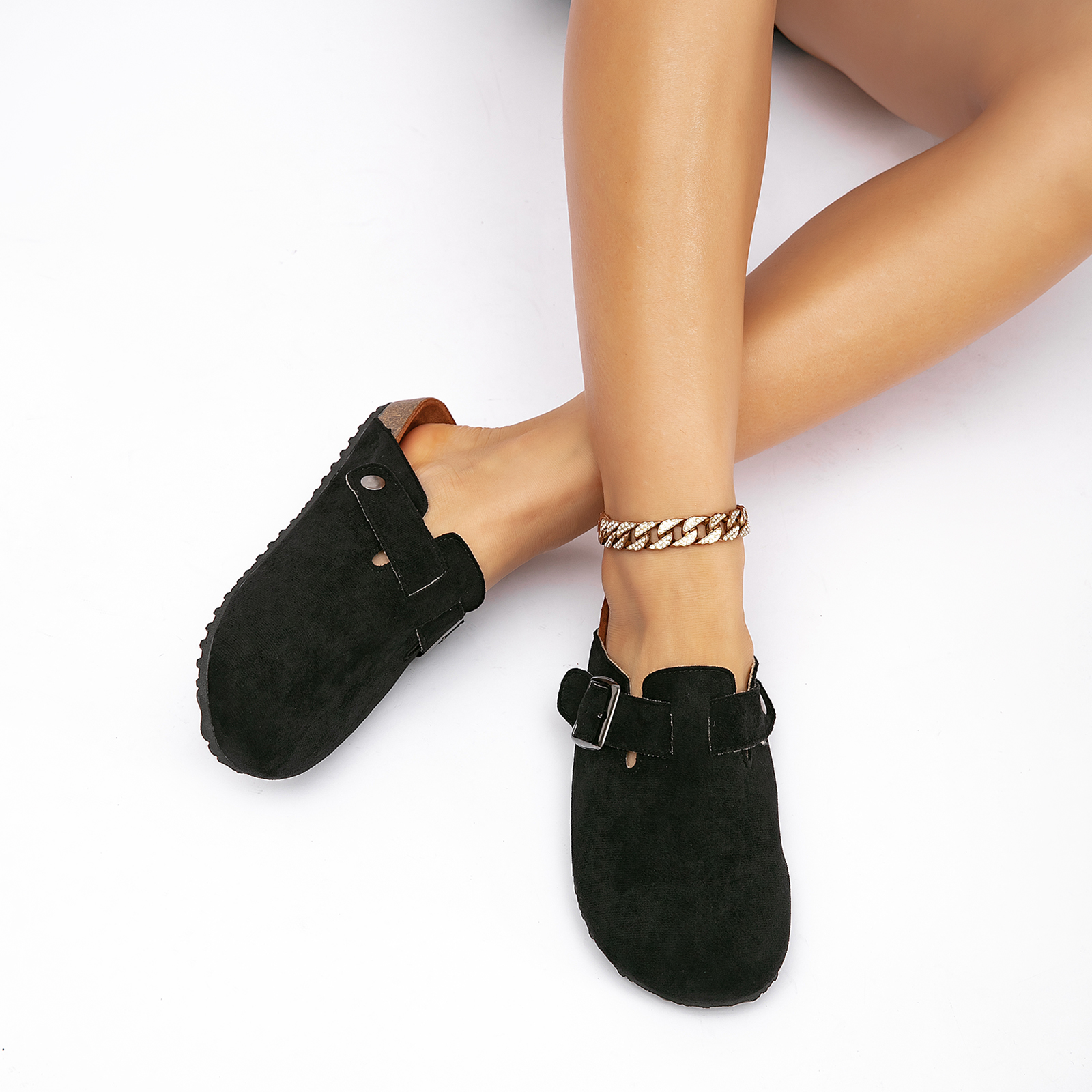 Women's Clogs & Mules Shoes Stylish Comfort Potato Clogs Shoes with Arch Support Cork Footbed 