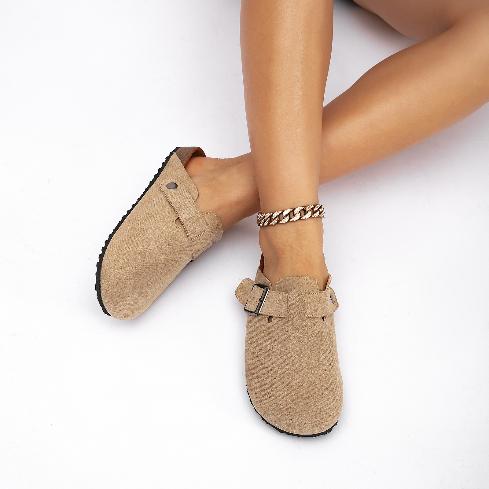 Women's Clogs & Mules Shoes Stylish Comfort Potato Clogs Shoes with Arch Support Cork Footbed 