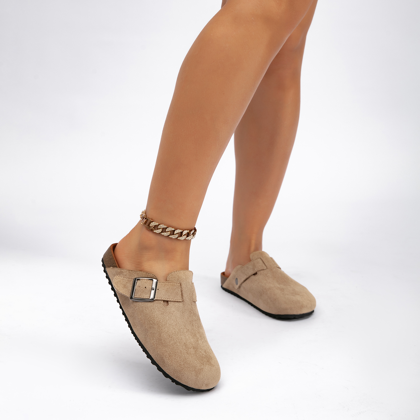 Women's Clogs & Mules Shoes Stylish Comfort Potato Clogs Shoes with Arch Support Cork Footbed 
