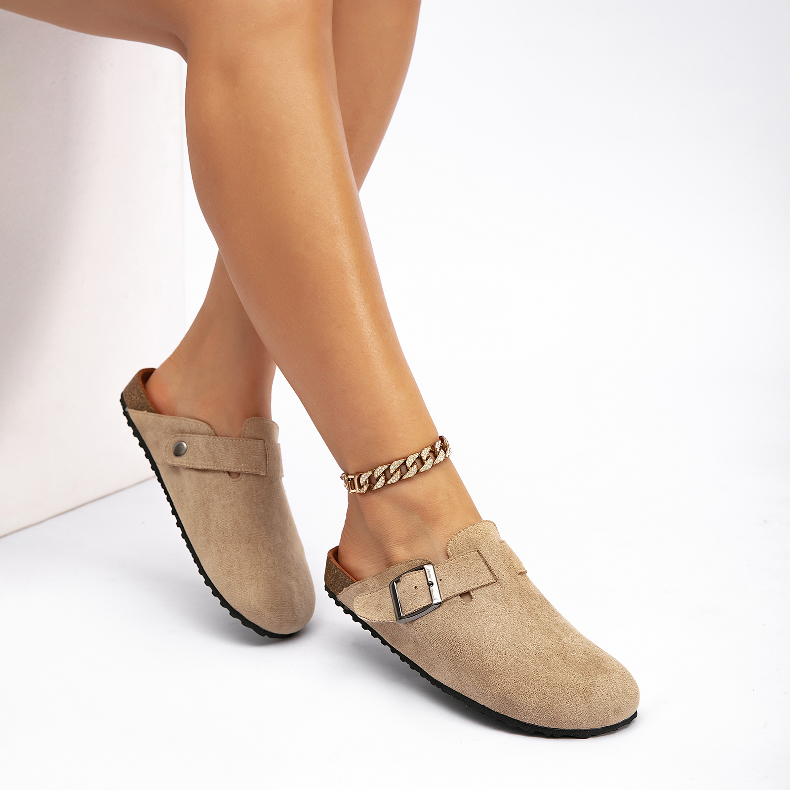 Women's Clogs & Mules Shoes Stylish Comfort Potato Clogs Shoes with Arch Support Cork Footbed 