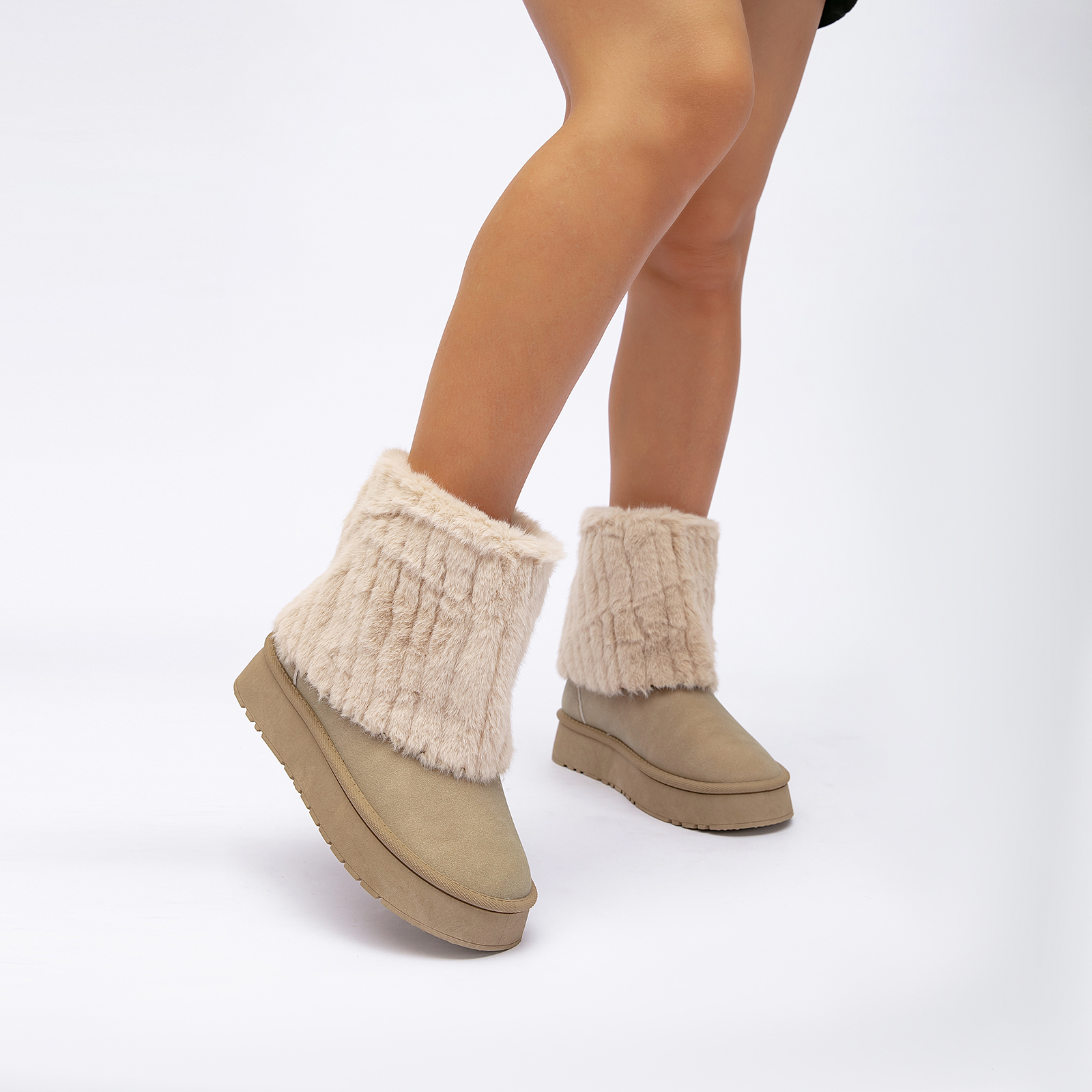 Women's Snow Boots Fashionable and Warm  Winter Boots 