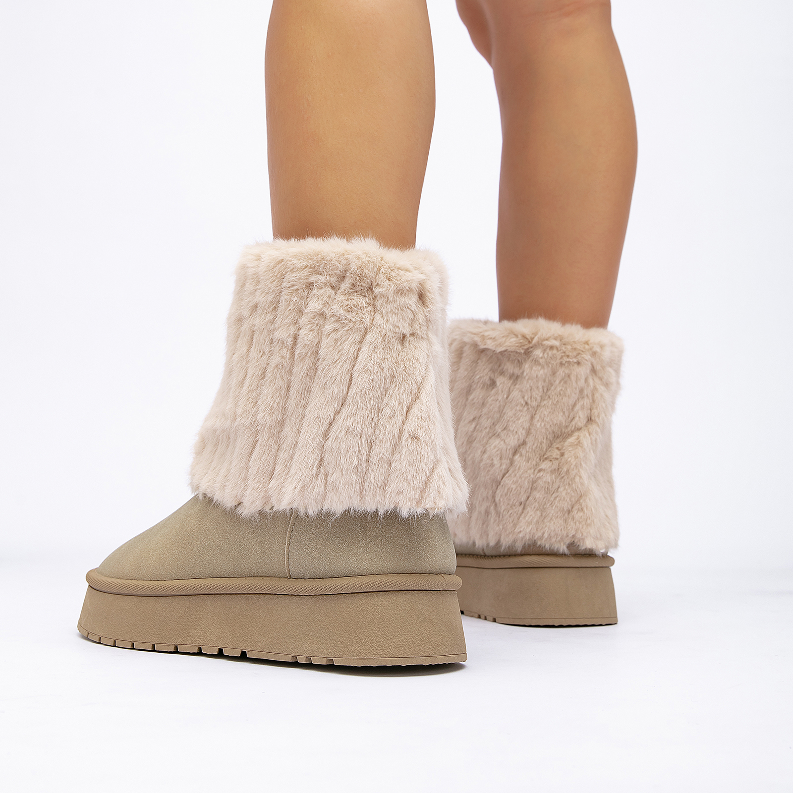 Women's Snow Boots Fashionable and Warm  Winter Boots 