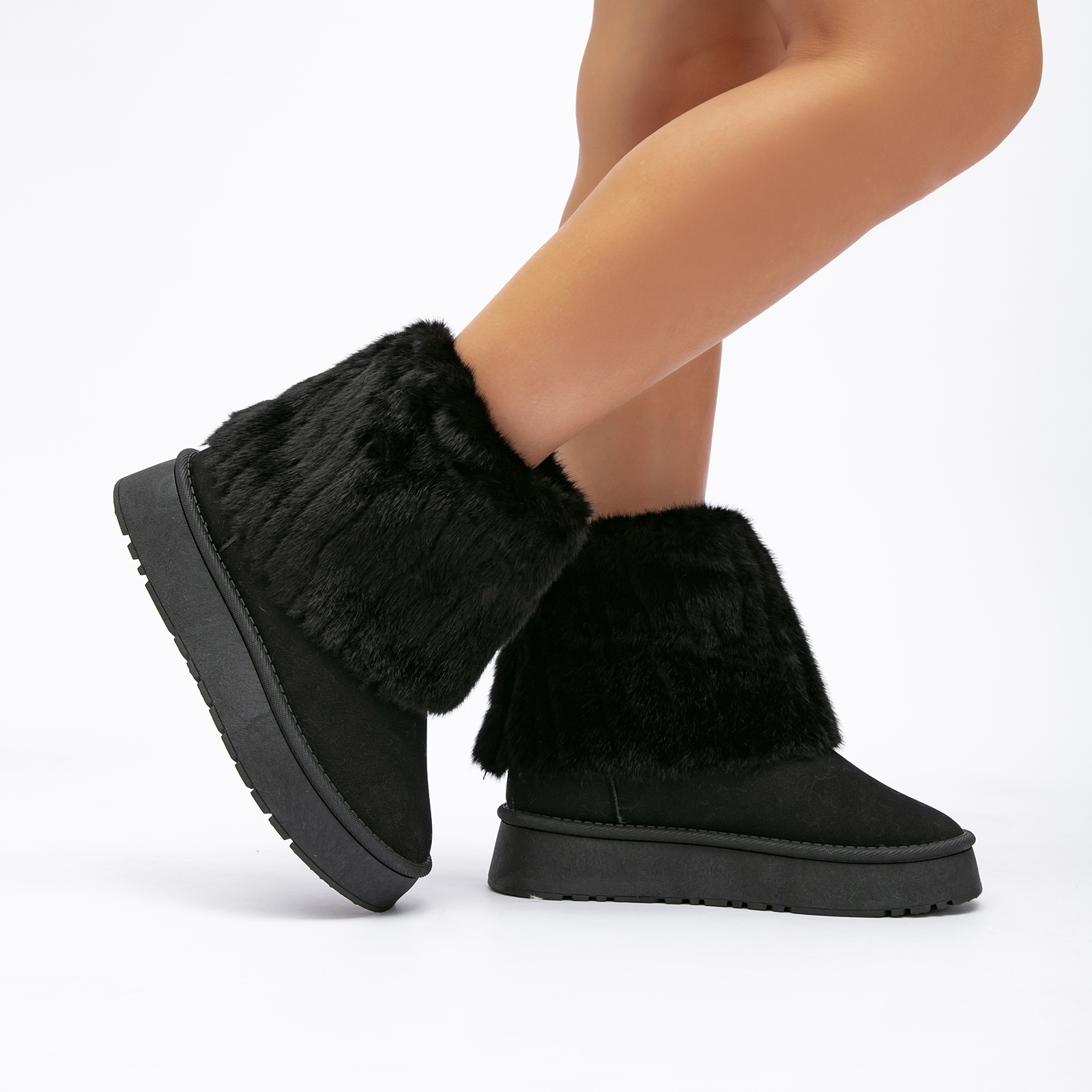 Women's Snow Boots Fashionable and Warm  Winter Boots 