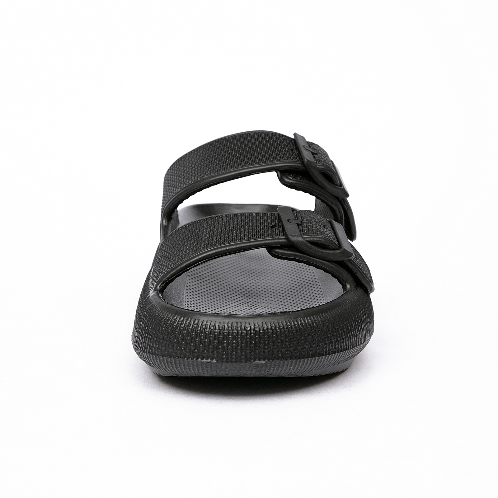  Double Buckle Adjustable Slides Sandals for Women and Men 