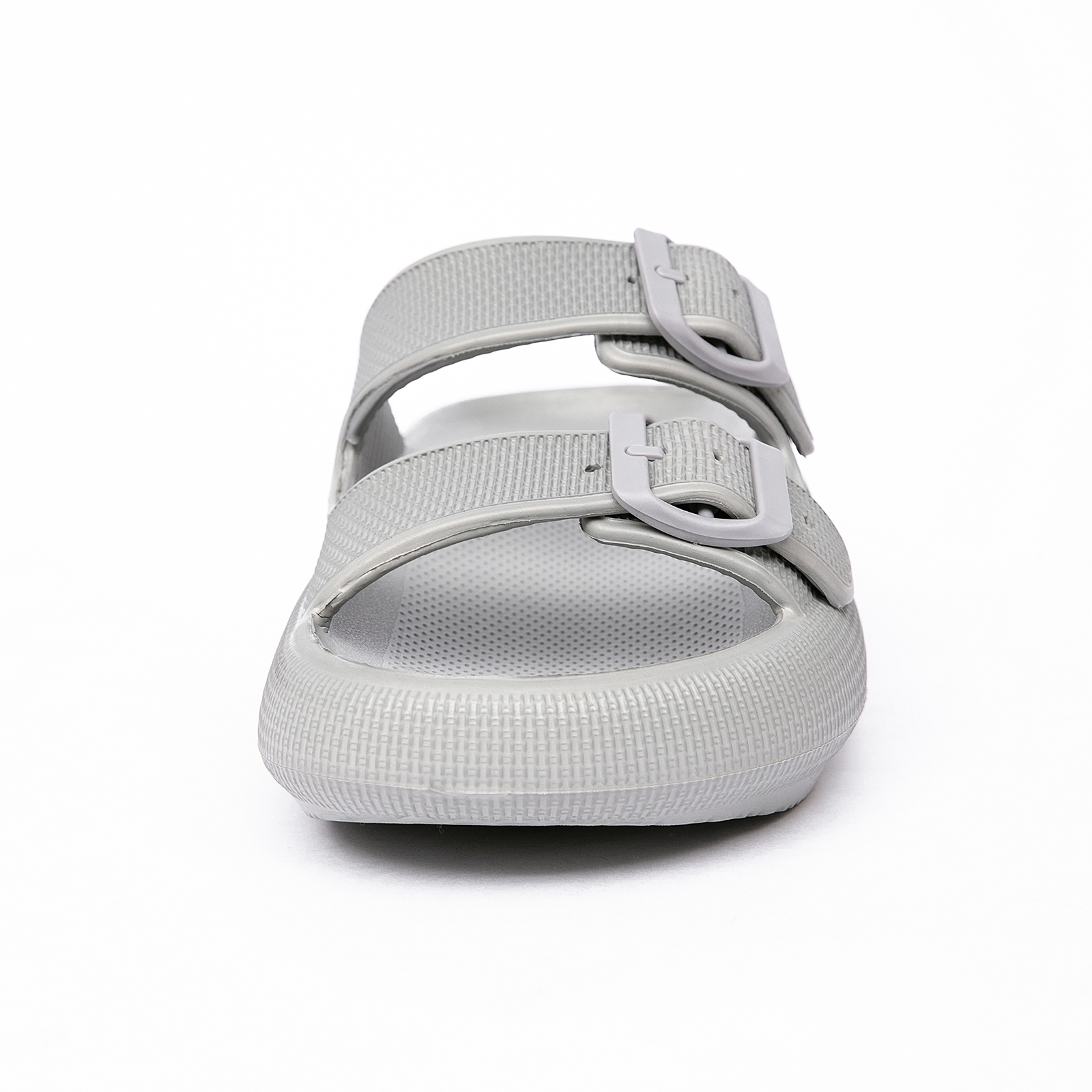  Double Buckle Adjustable Slides Sandals for Women and Men 