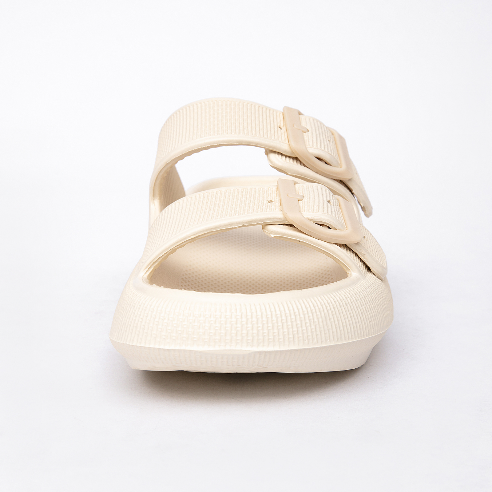  Double Buckle Adjustable Slides Sandals for Women and Men 