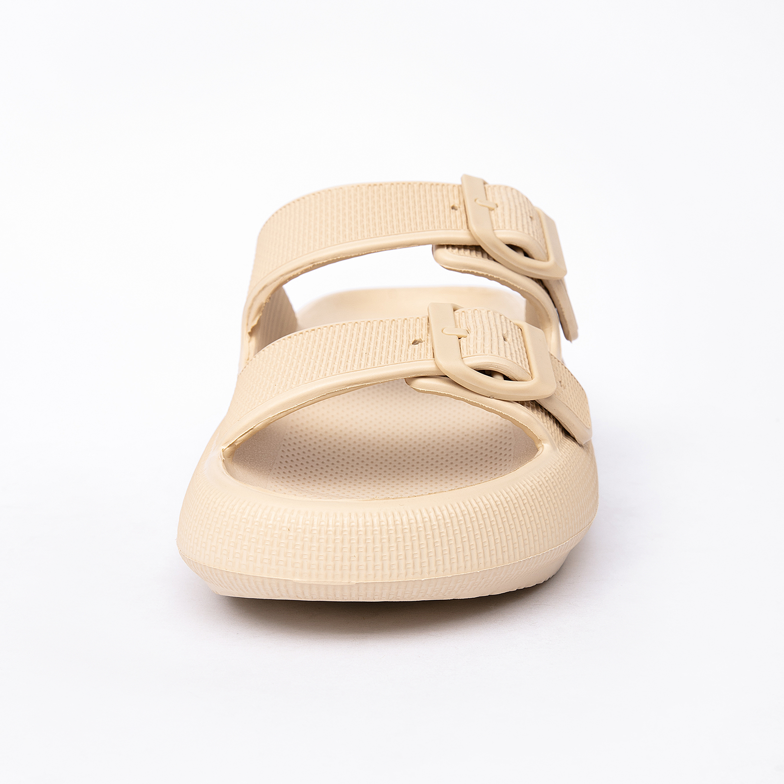  Double Buckle Adjustable Slides Sandals for Women and Men 