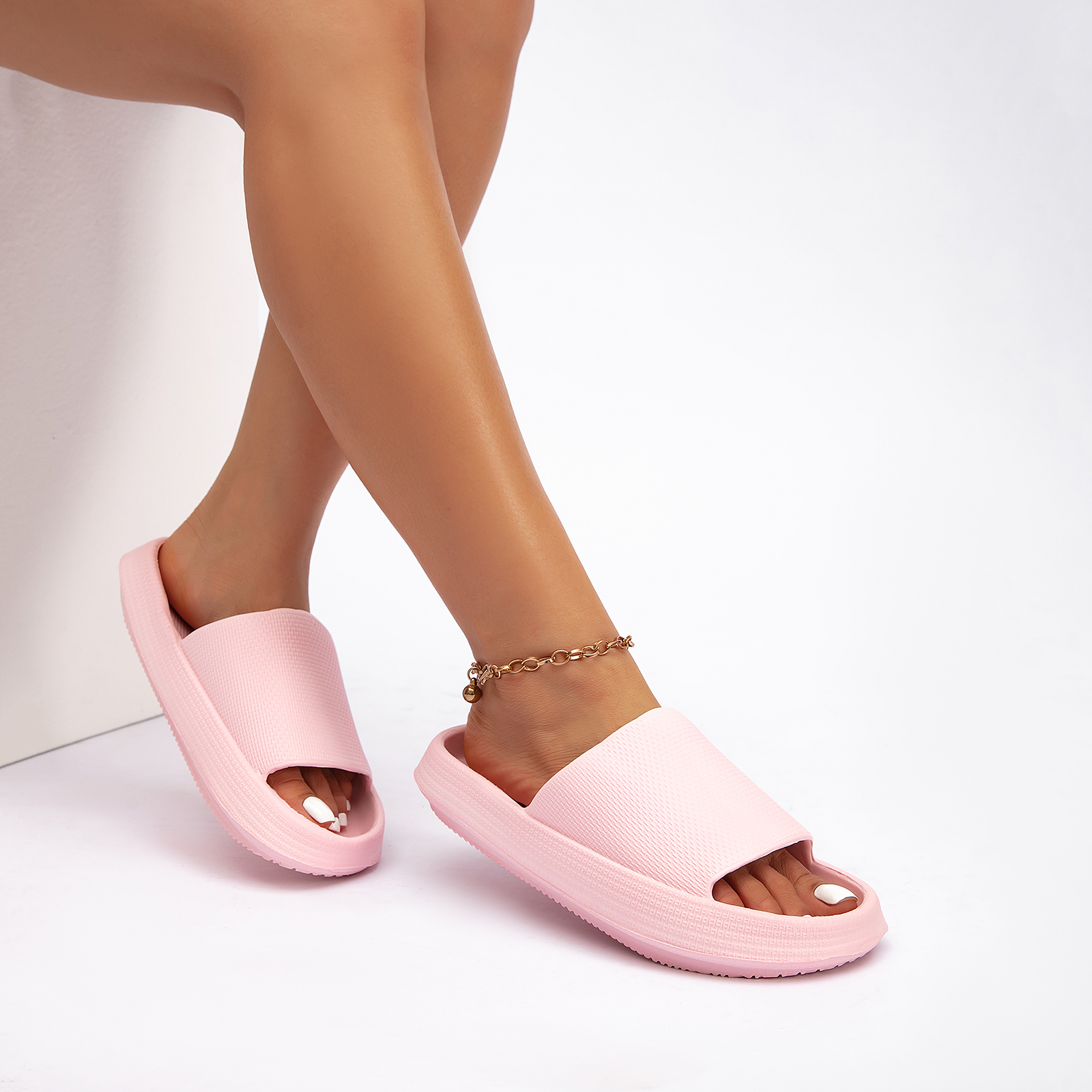  Comfort Non-Slip Lightweight Cloud Sandals for Women and Men Pillow House Sandals Shower Shoes 