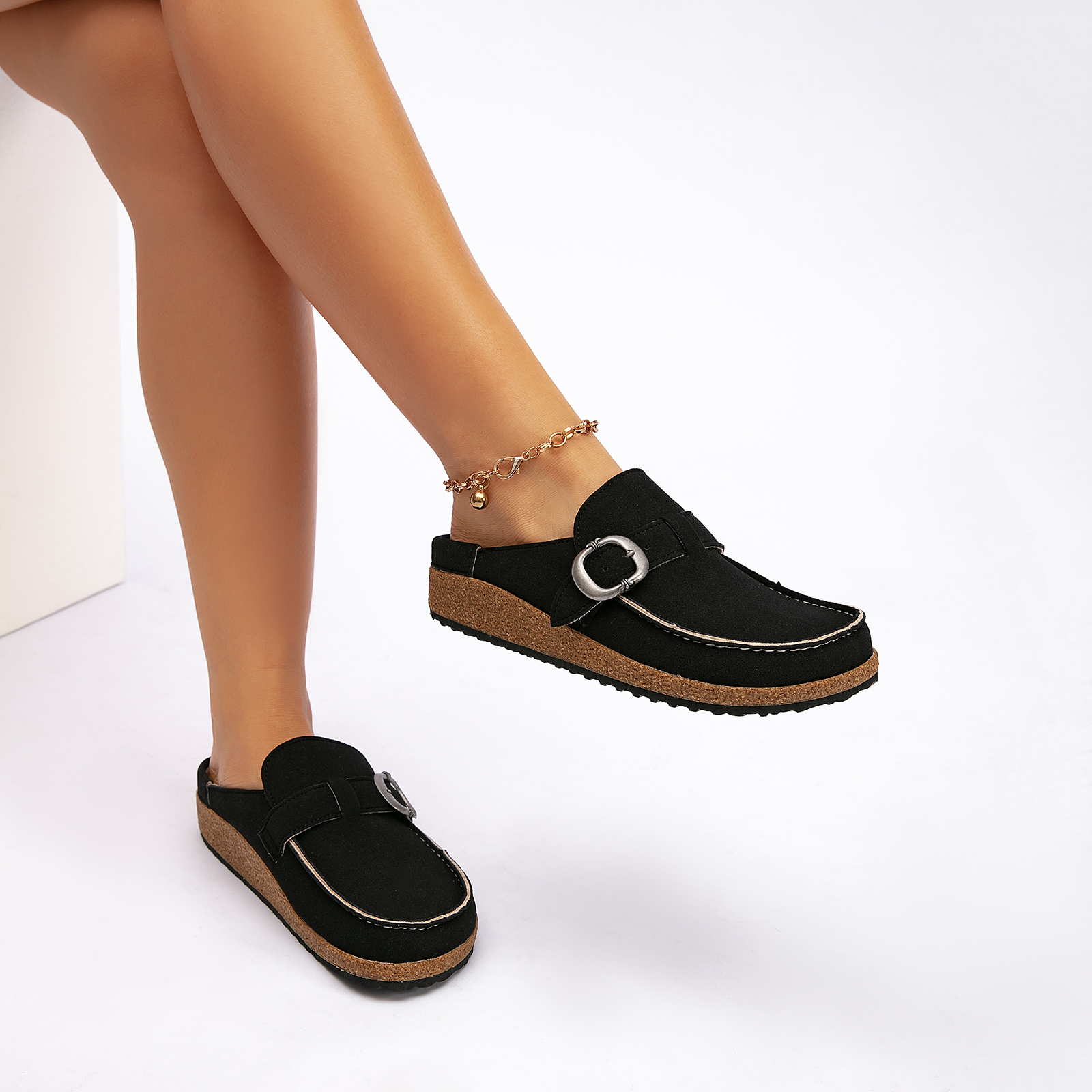 Women's Mules & Clogs Slip-On Memory Foam Cloud Mules for Womens Mens with Non-Slip Sole